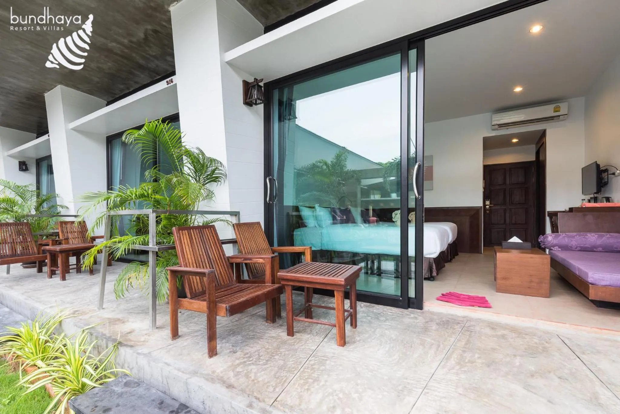 Balcony/Terrace in Bundhaya Resort