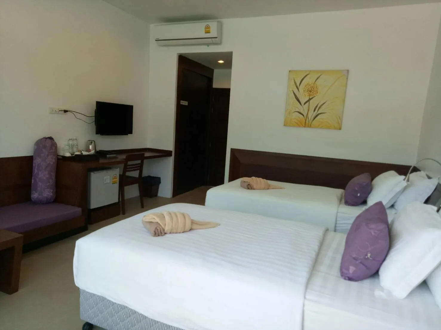 Bed in Bundhaya Resort