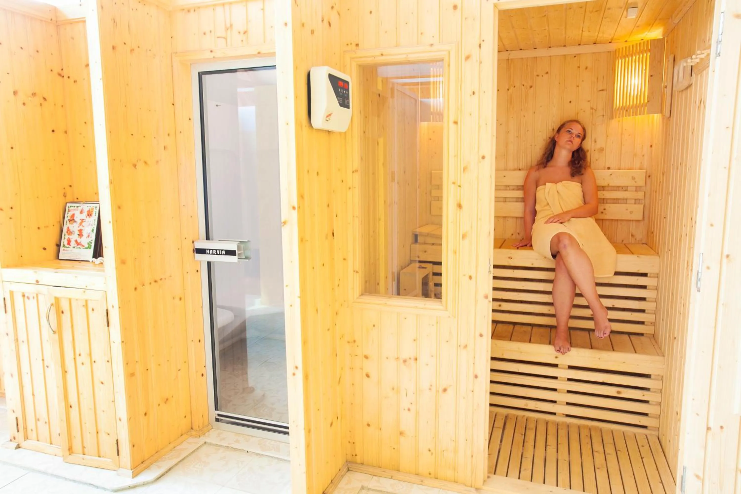 Sauna in Bundhaya Resort