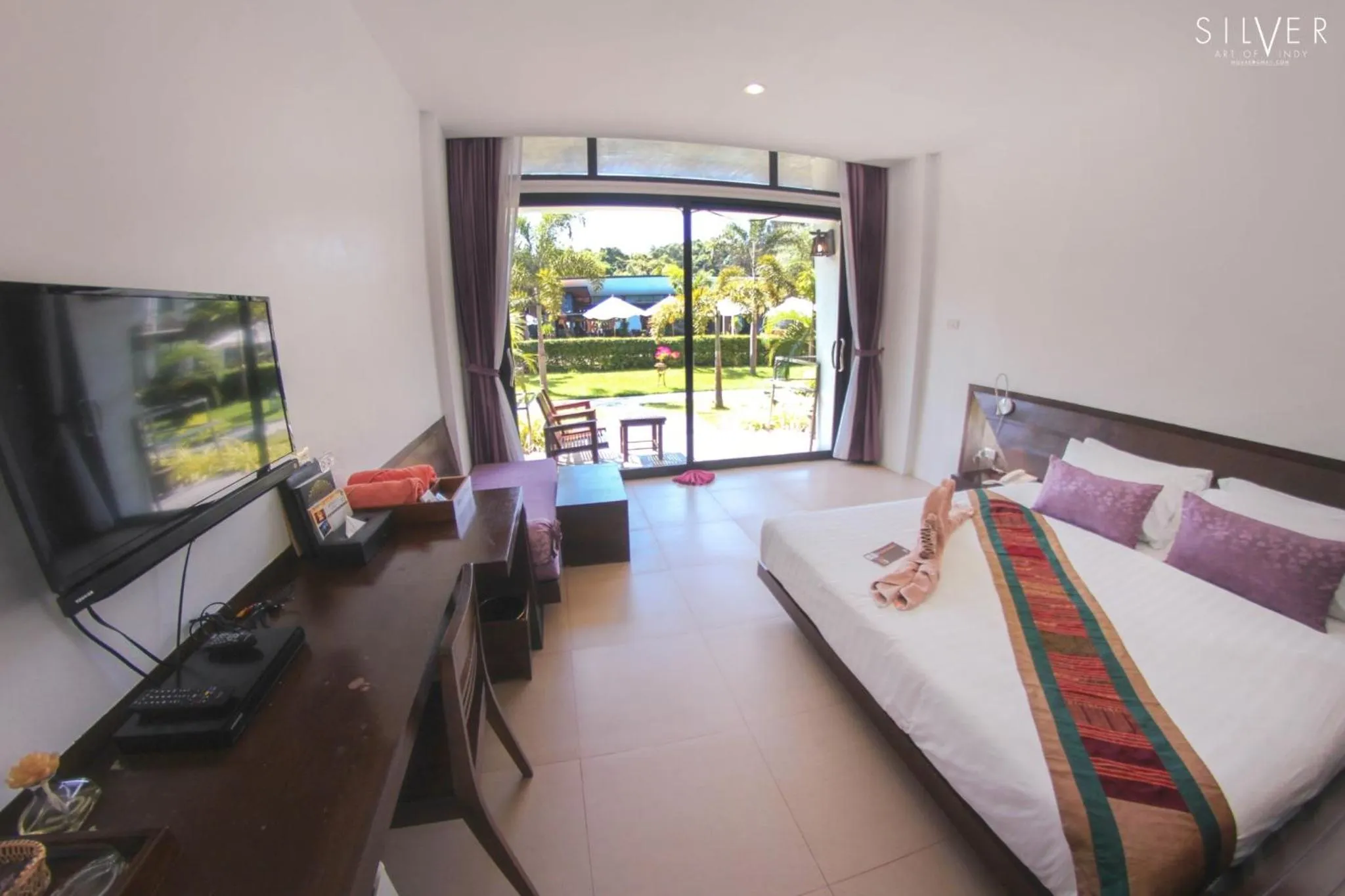 Property building, Bed in Bundhaya Resort