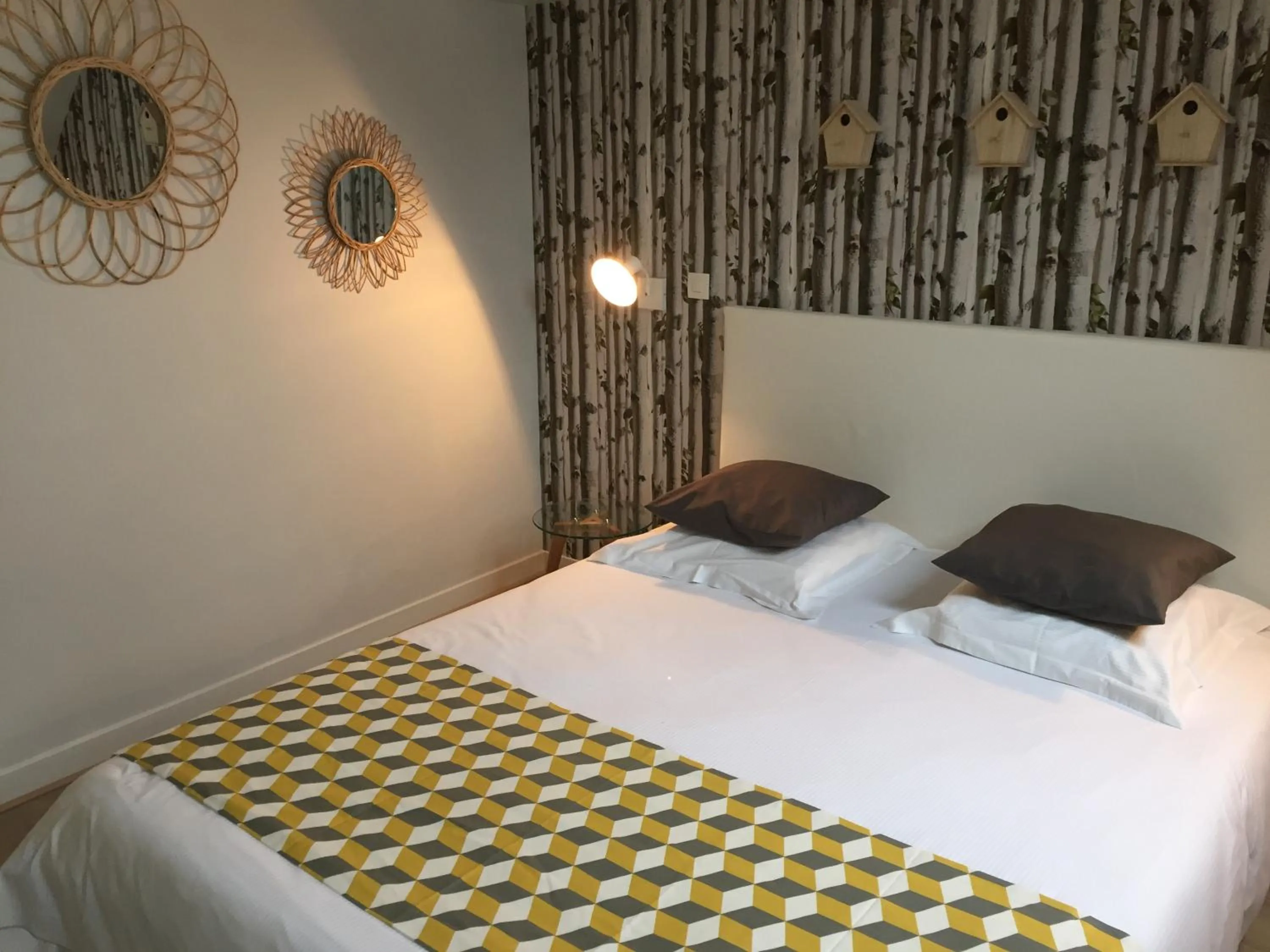 Photo of the whole room, Bed in Hôtel-Restaurant Le Flobart