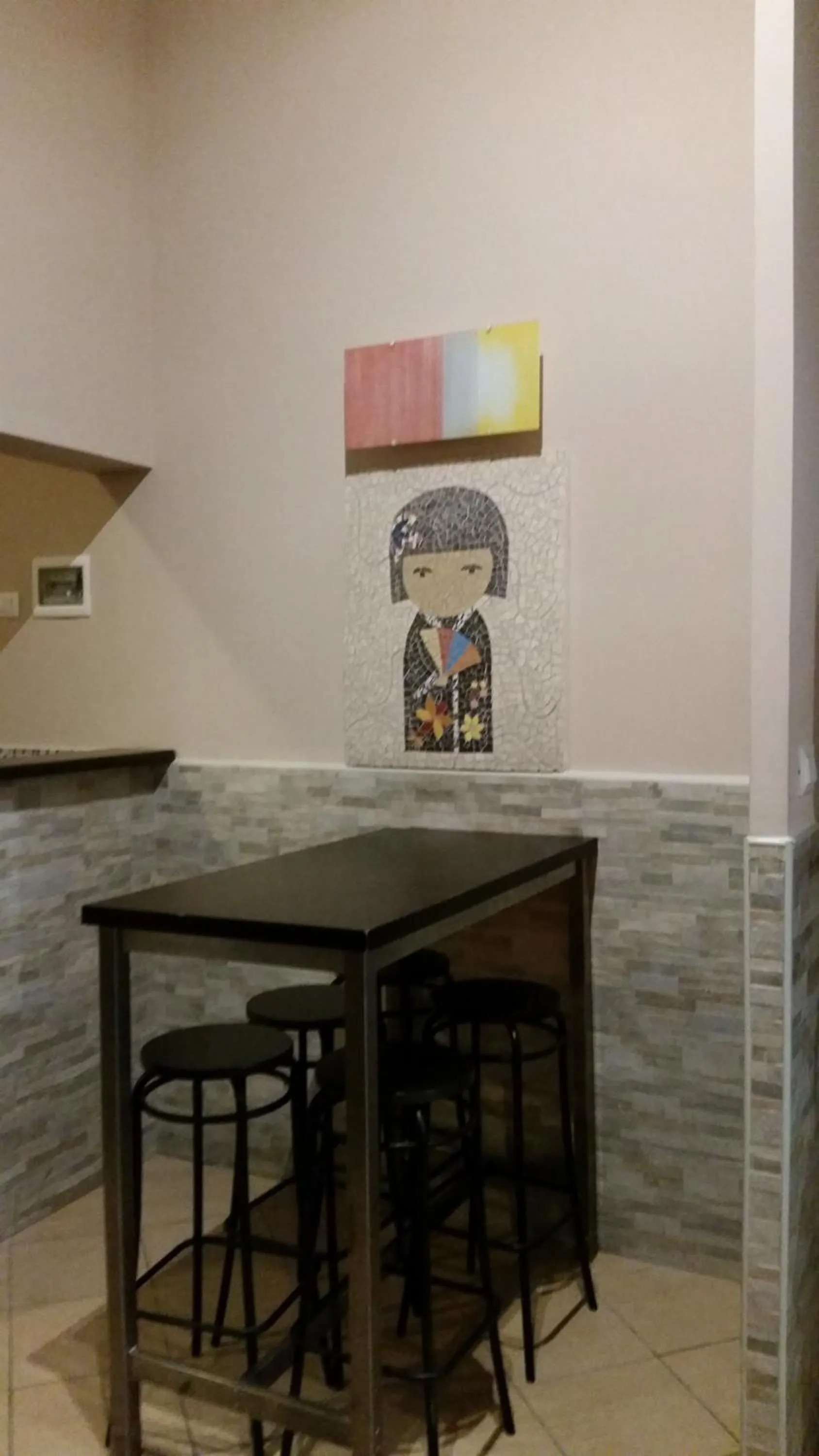 Communal lounge/ TV room in Hotel Mosaic