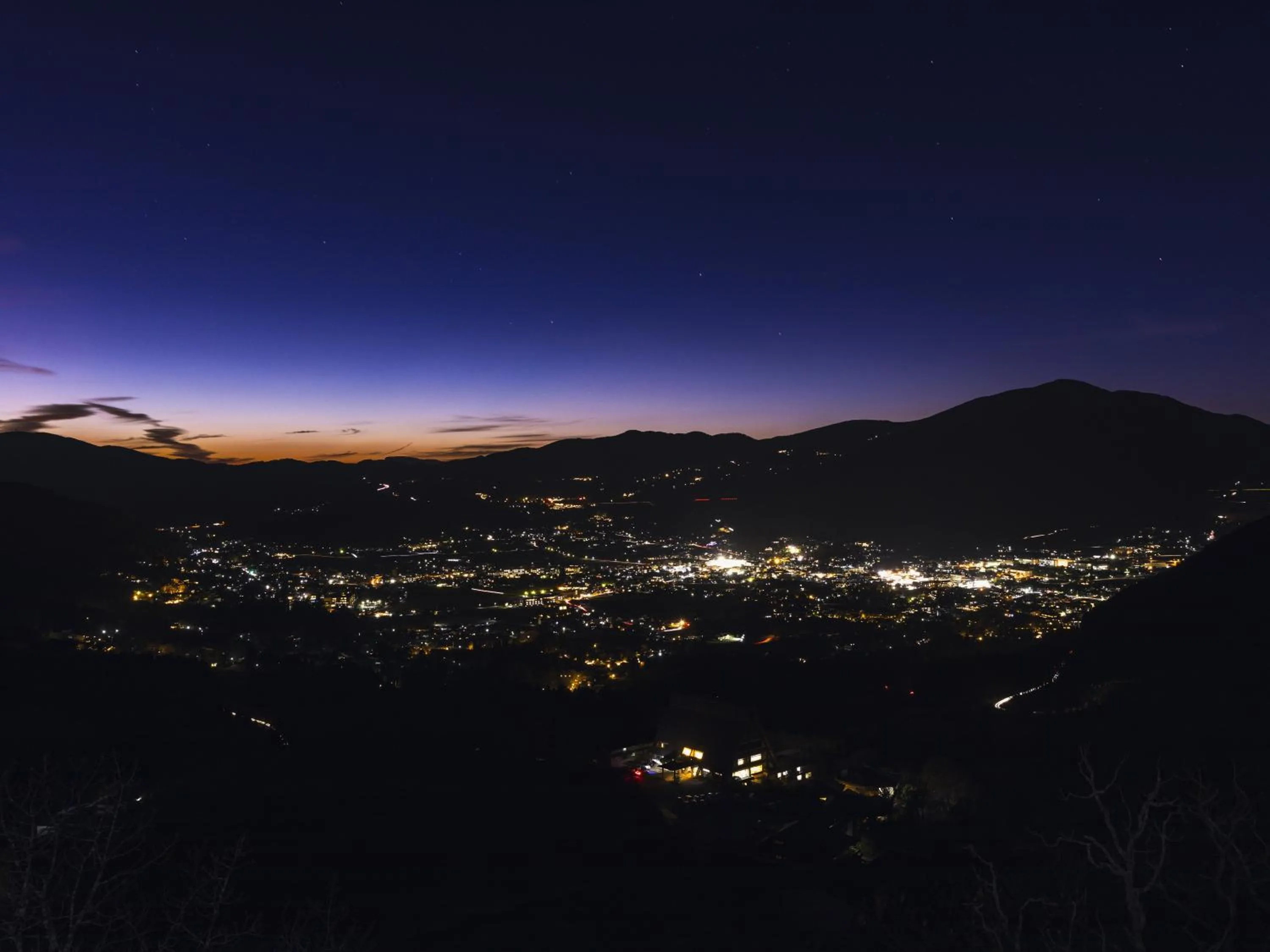 Natural landscape in Hotaru no Yado Sendou