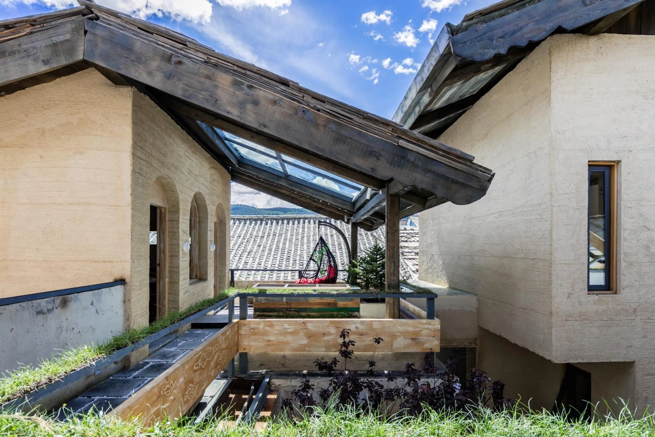 Balcony/Terrace in Shangri-La Karesansui Hotel