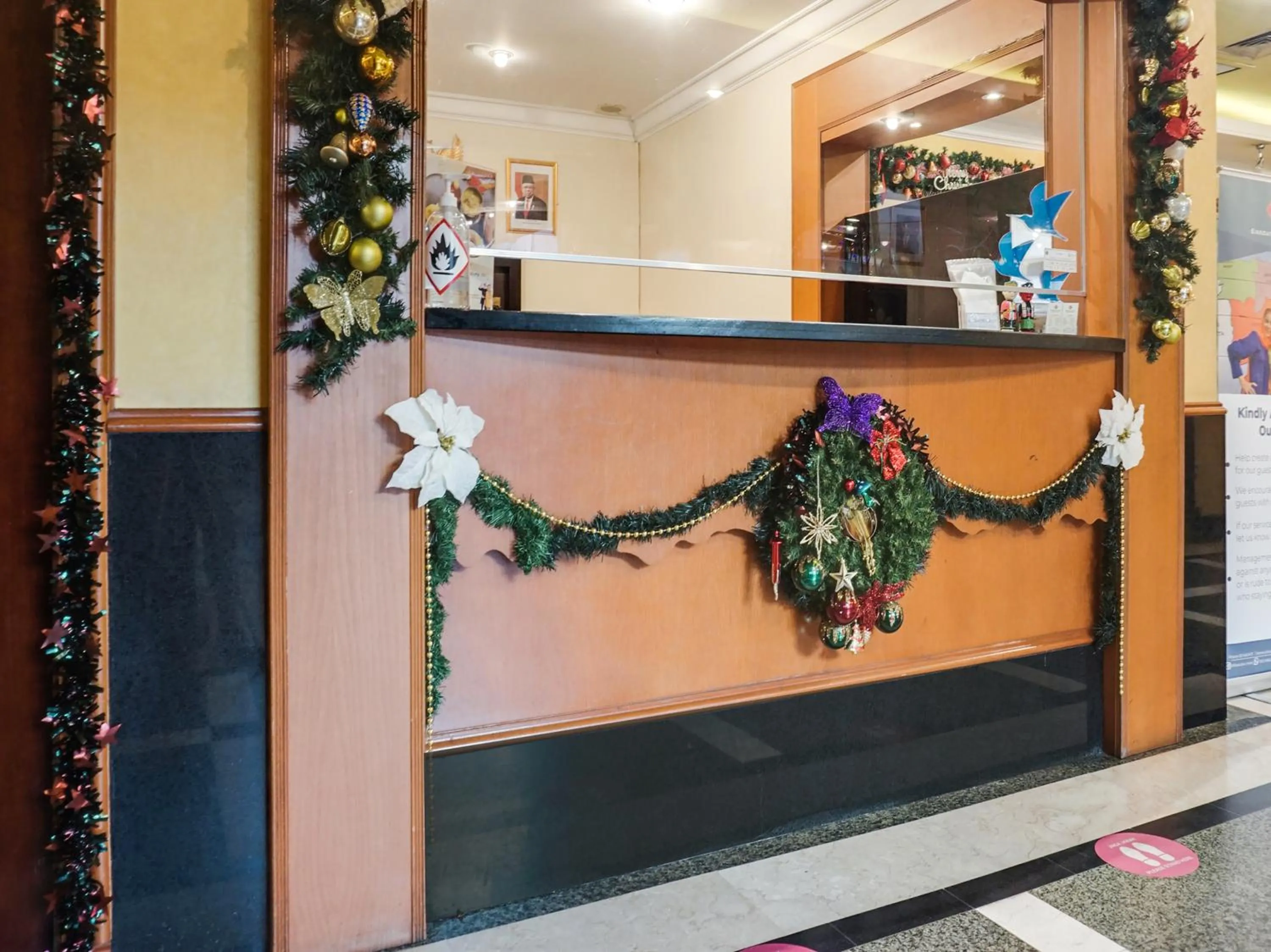 Lobby or reception in BI Executive Hotel