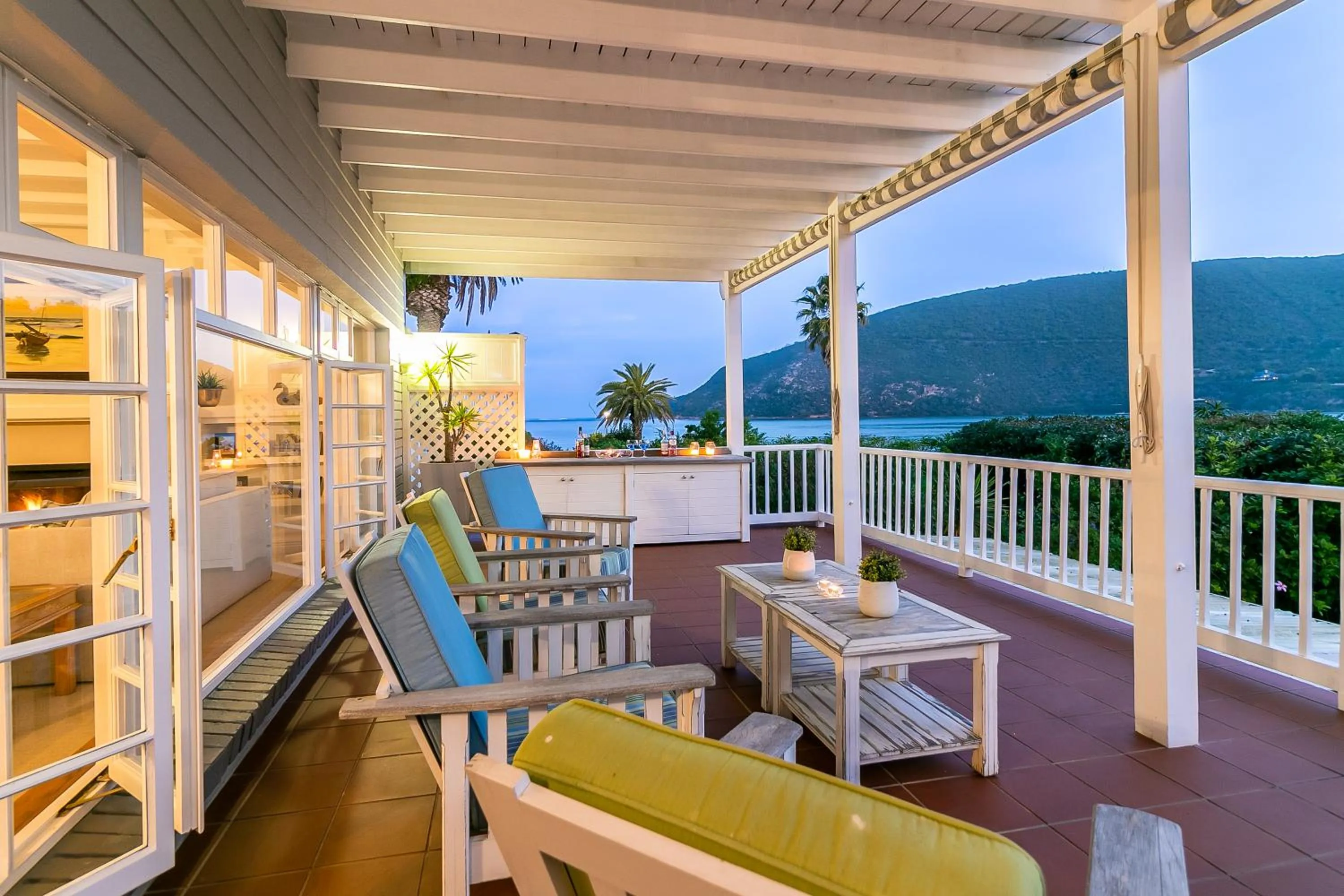 Patio in The Knysna Belle Guest House