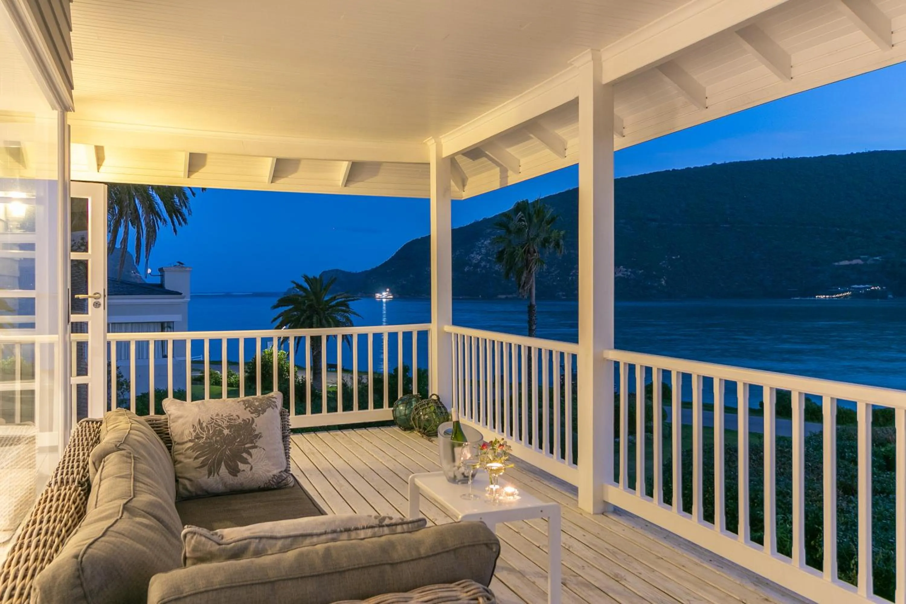 Patio in The Knysna Belle Guest House