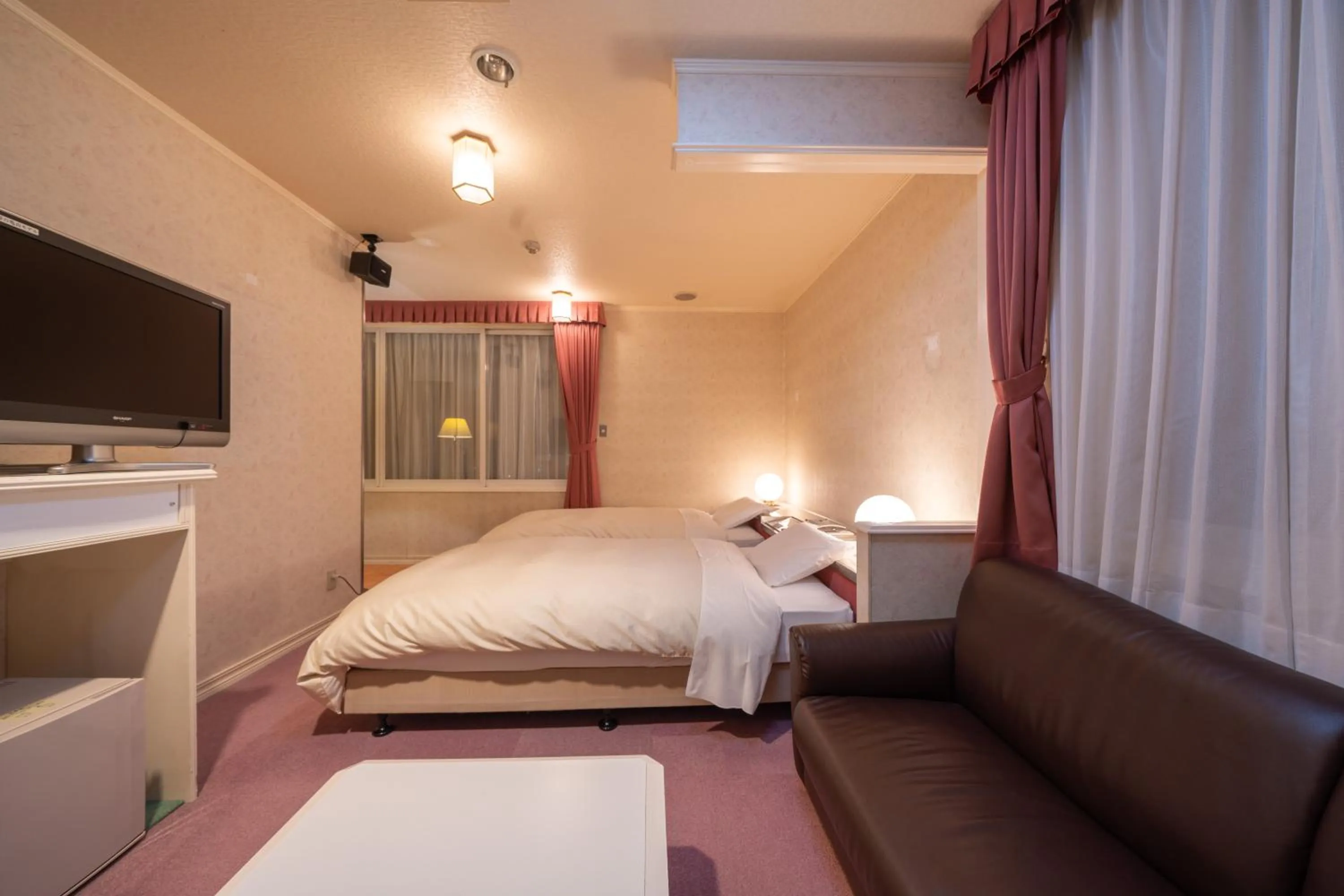 Bedroom, Bed in Hotel Liberte Asahikawa