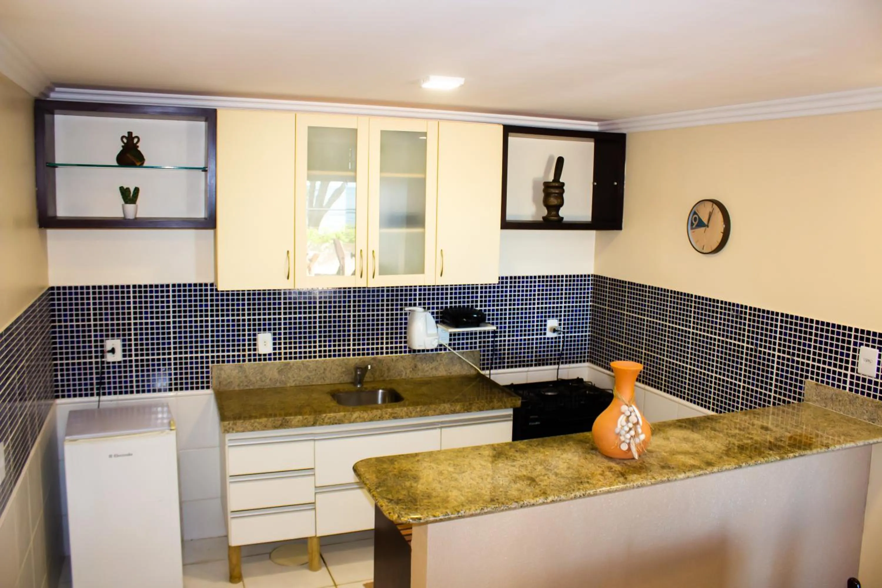 Kitchen or kitchenette in Hotel Pousada Azzurra