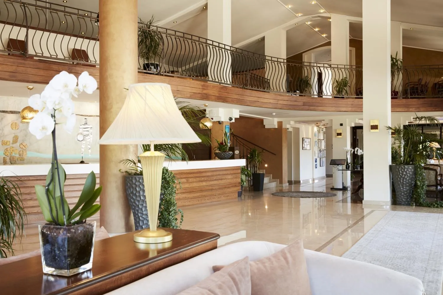 Lobby or reception in Anthemus Sea Beach Hotel and Spa