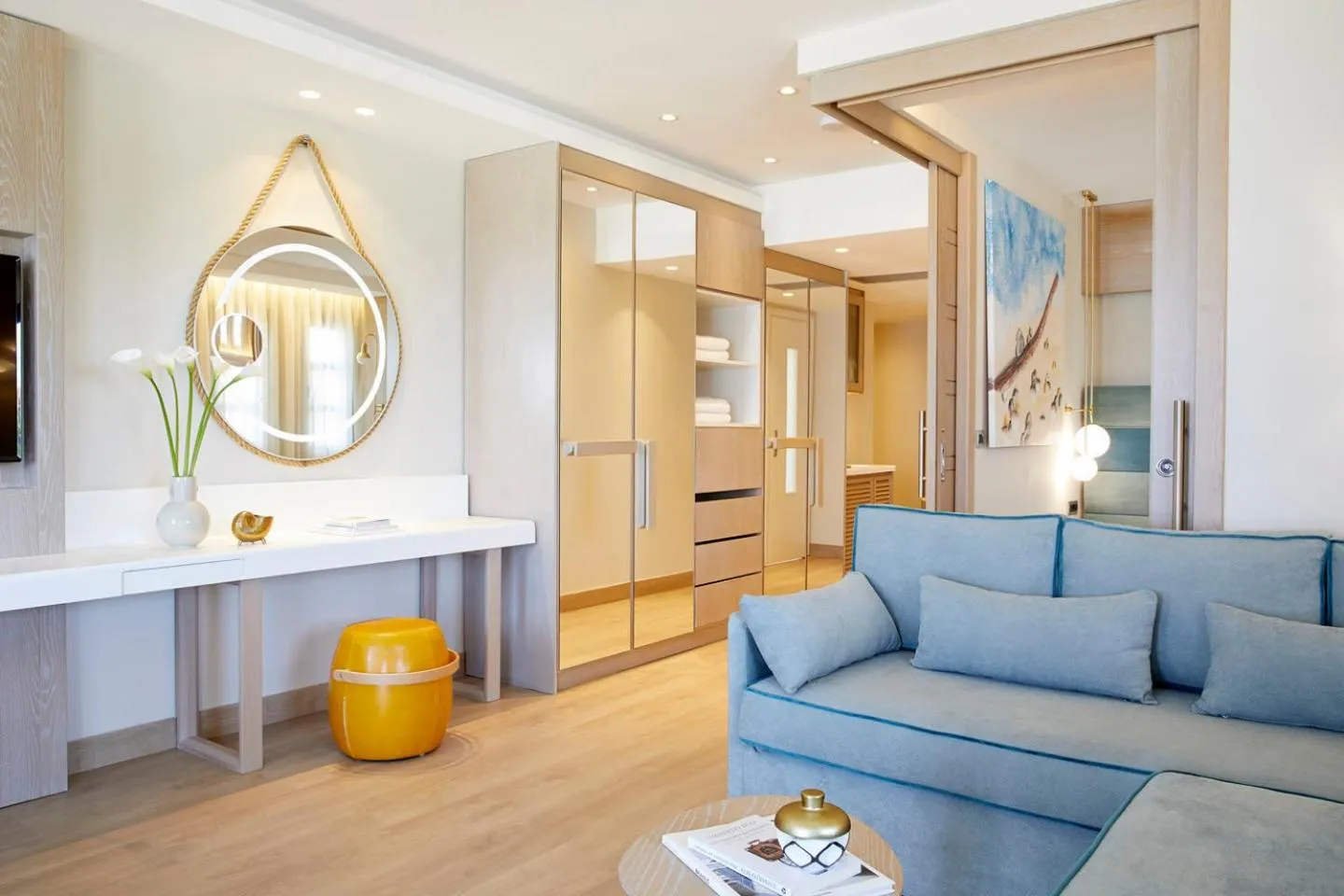 Seating area in Anthemus Sea Beach Hotel and Spa