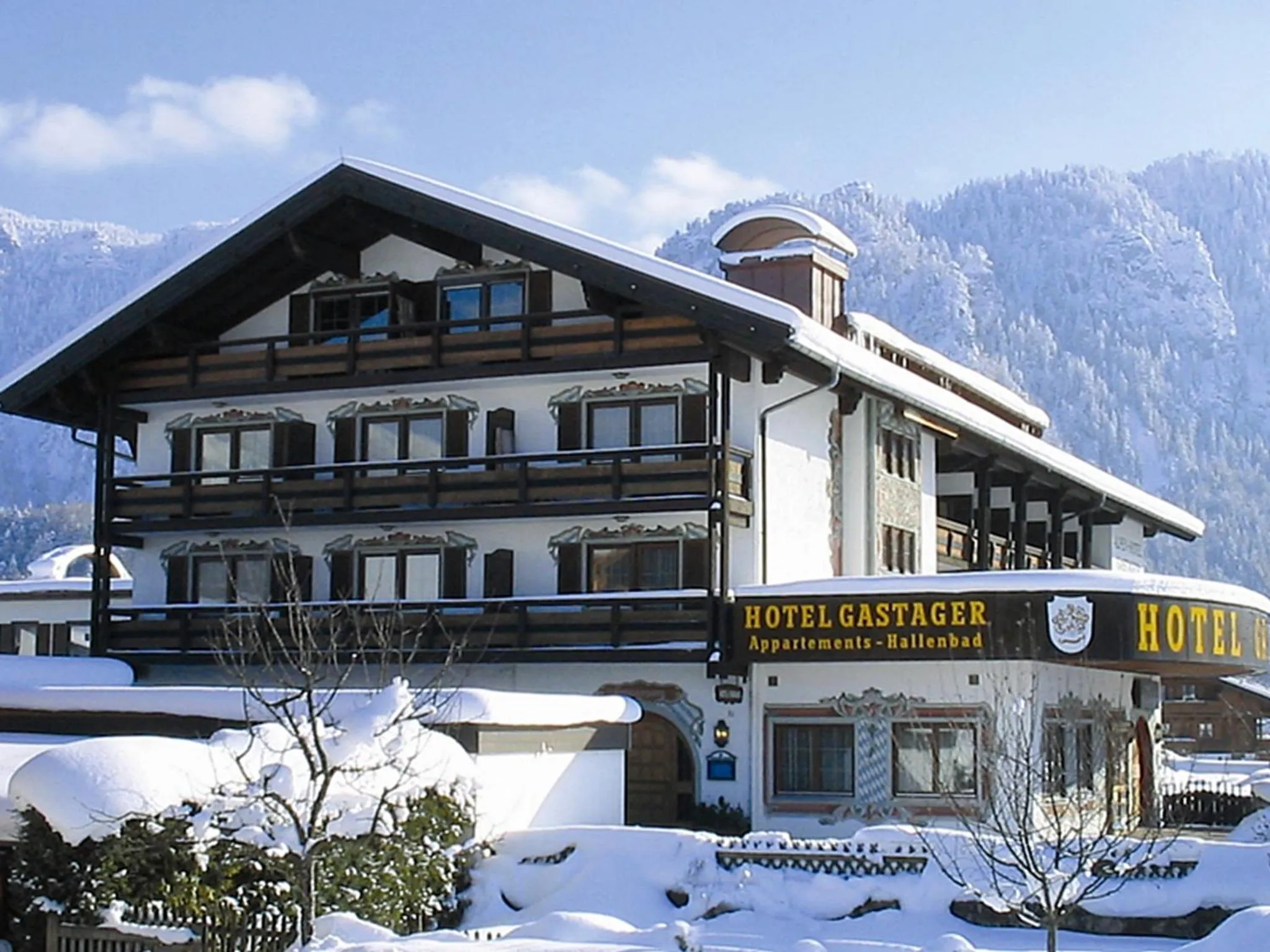 Facade/entrance in Alpenhotel Gastager