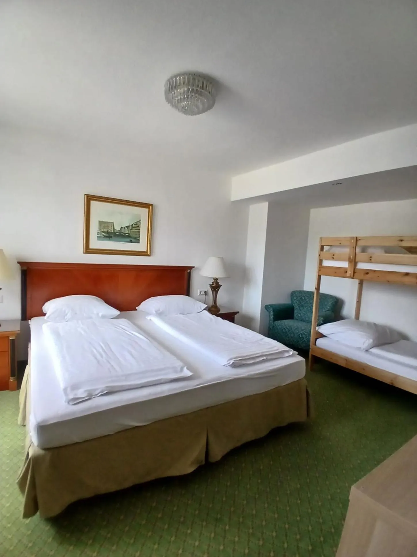 Bed in Alpenhotel Gastager