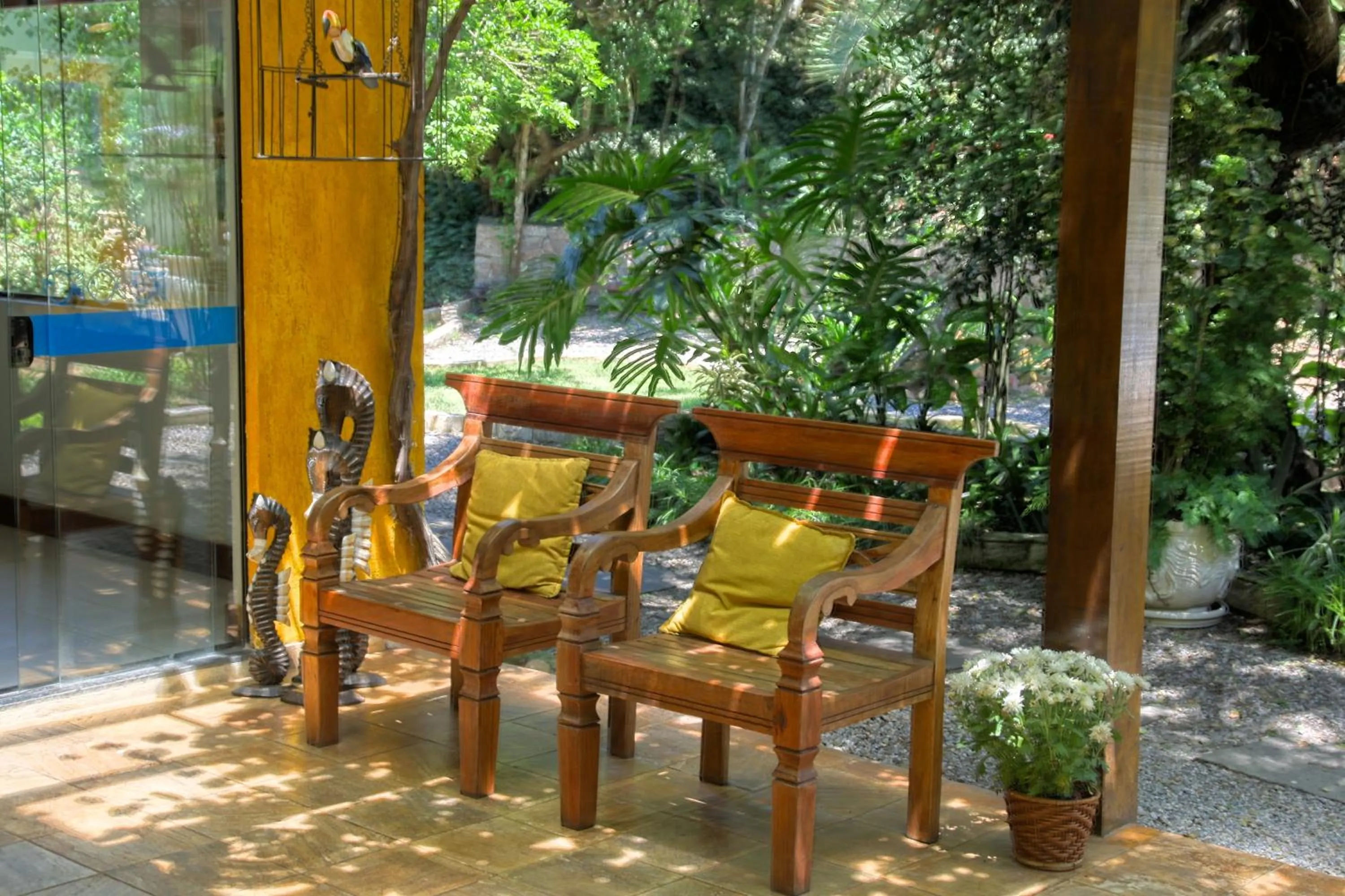 Lobby or reception in Pousada Aguas Claras