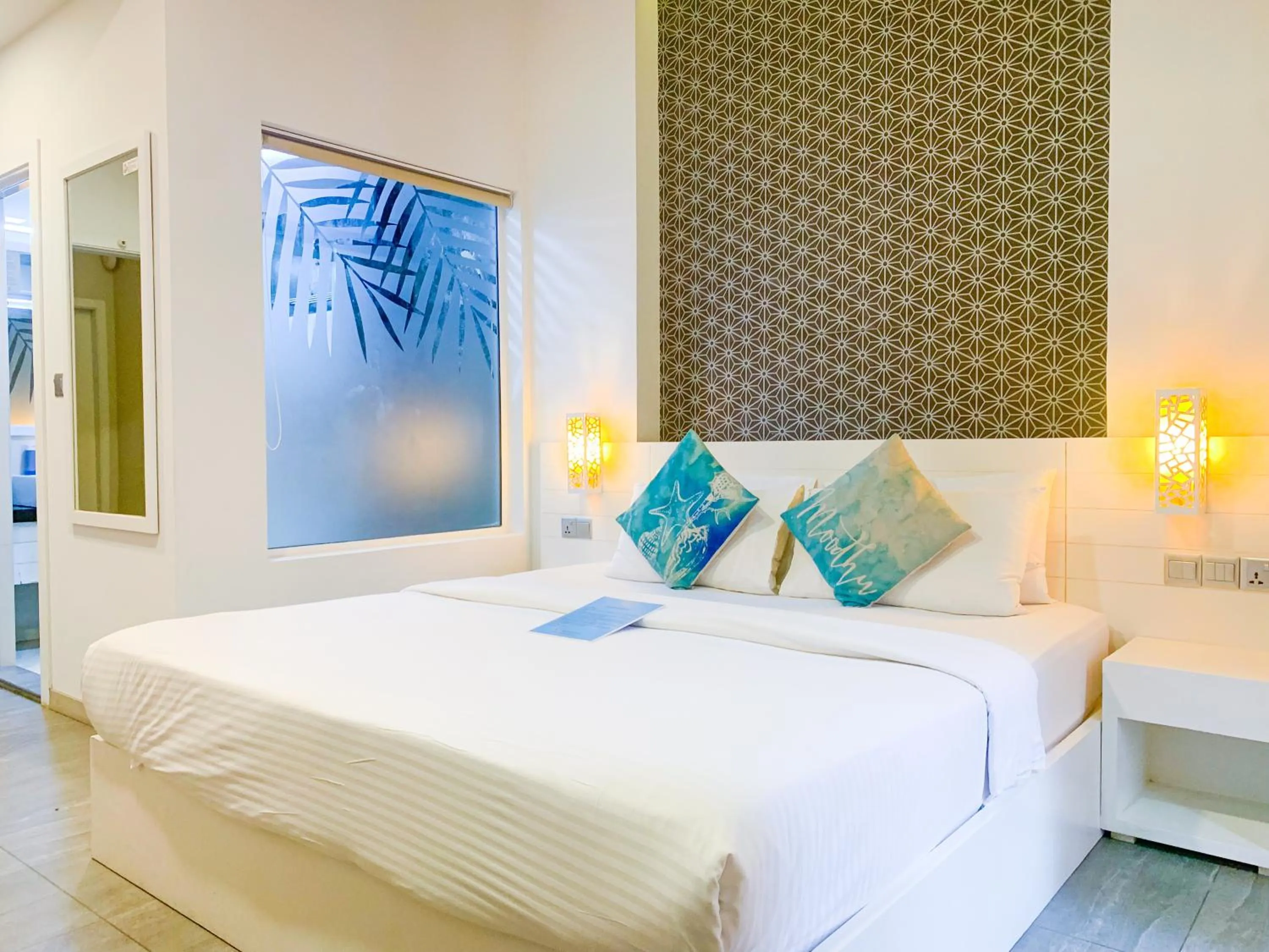 Photo of the whole room, Bed in Velana Beach Hotel Maldives
