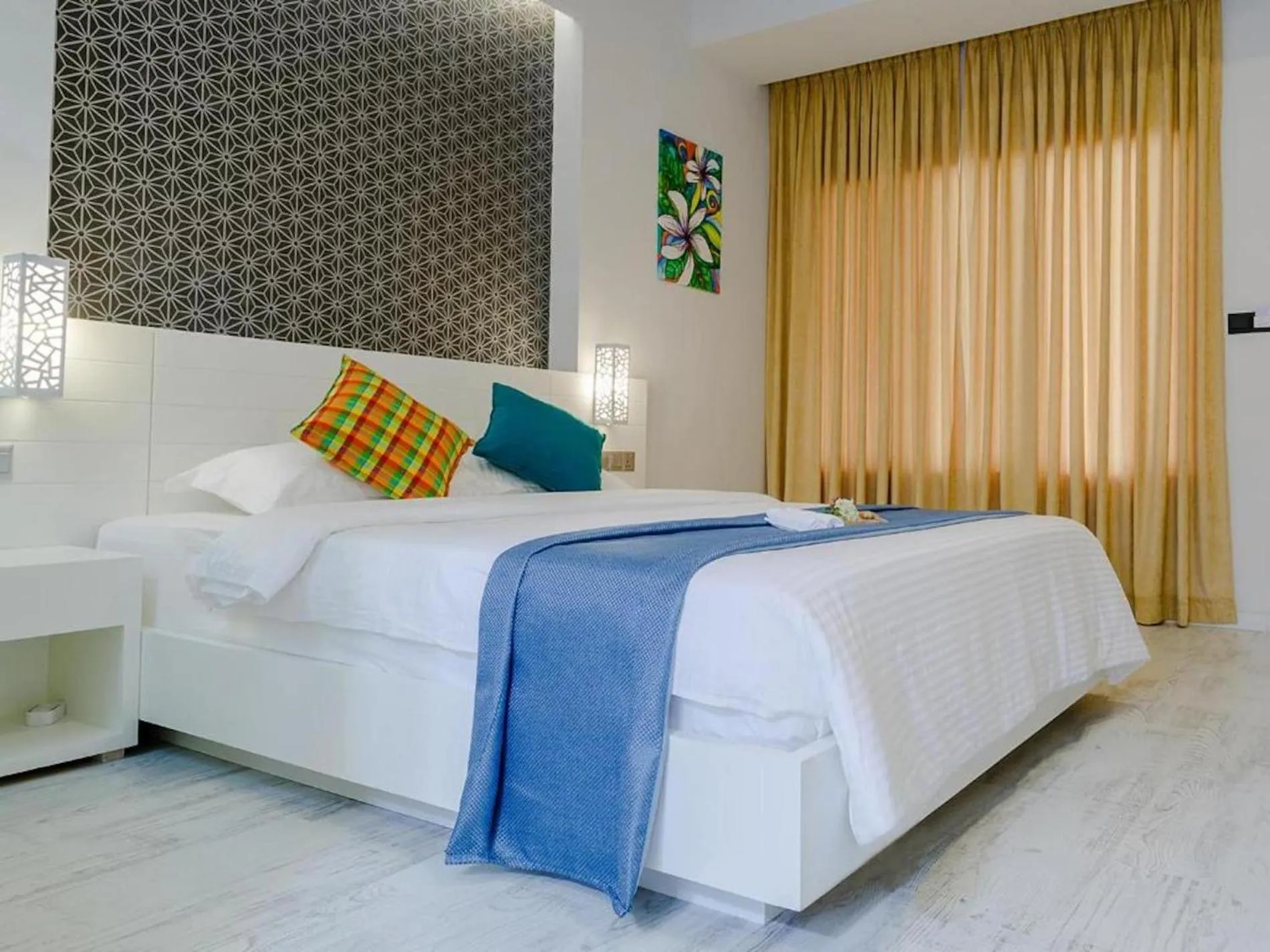 Bedroom, Bed in Velana Beach Hotel Maldives