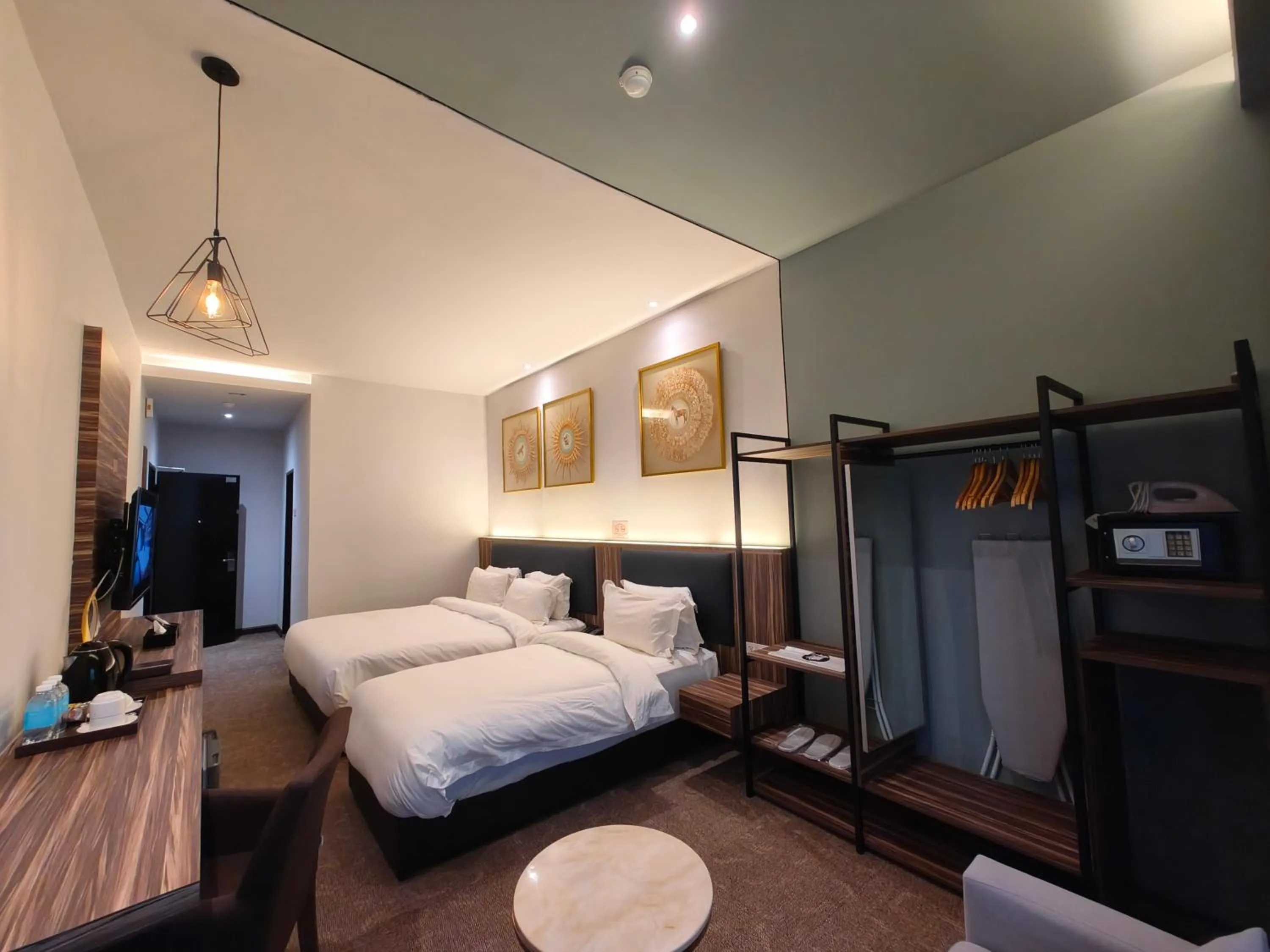 Bed in Asiatic Hotel