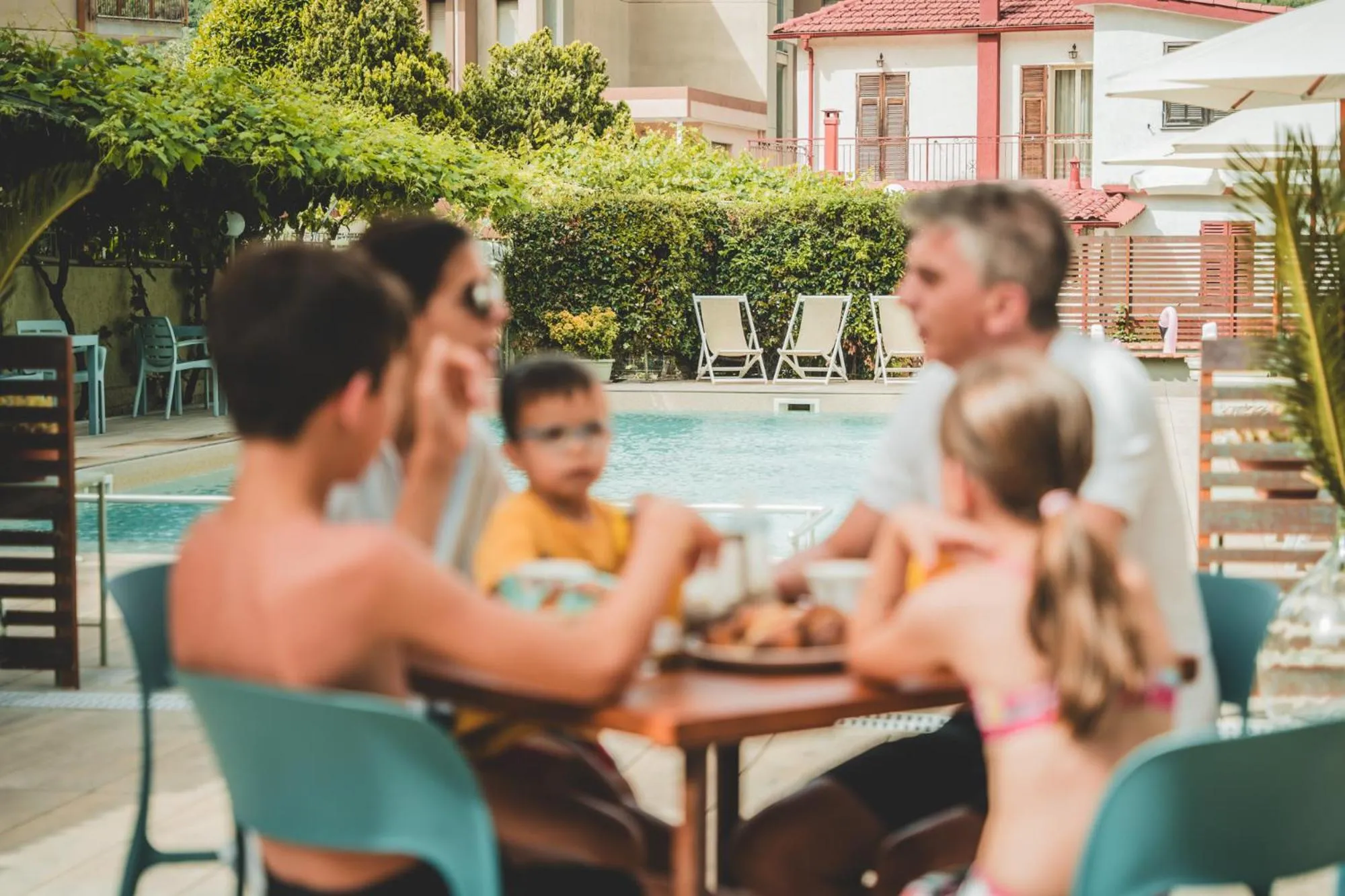 Swimming pool in Residence Holidays