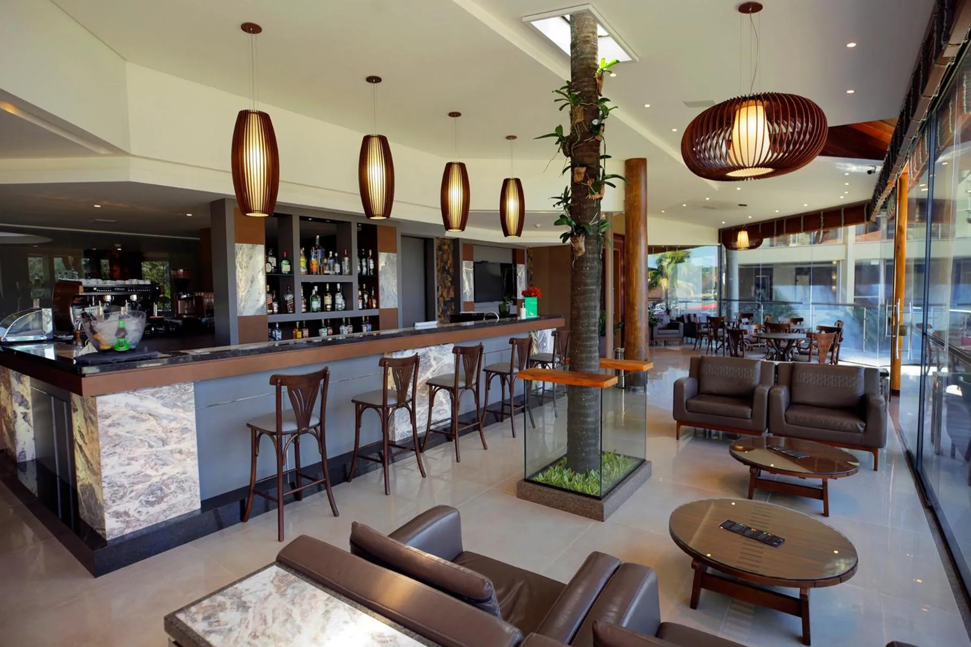 Lounge or bar in Recanto Cataratas - Thermas, Resort e Convention