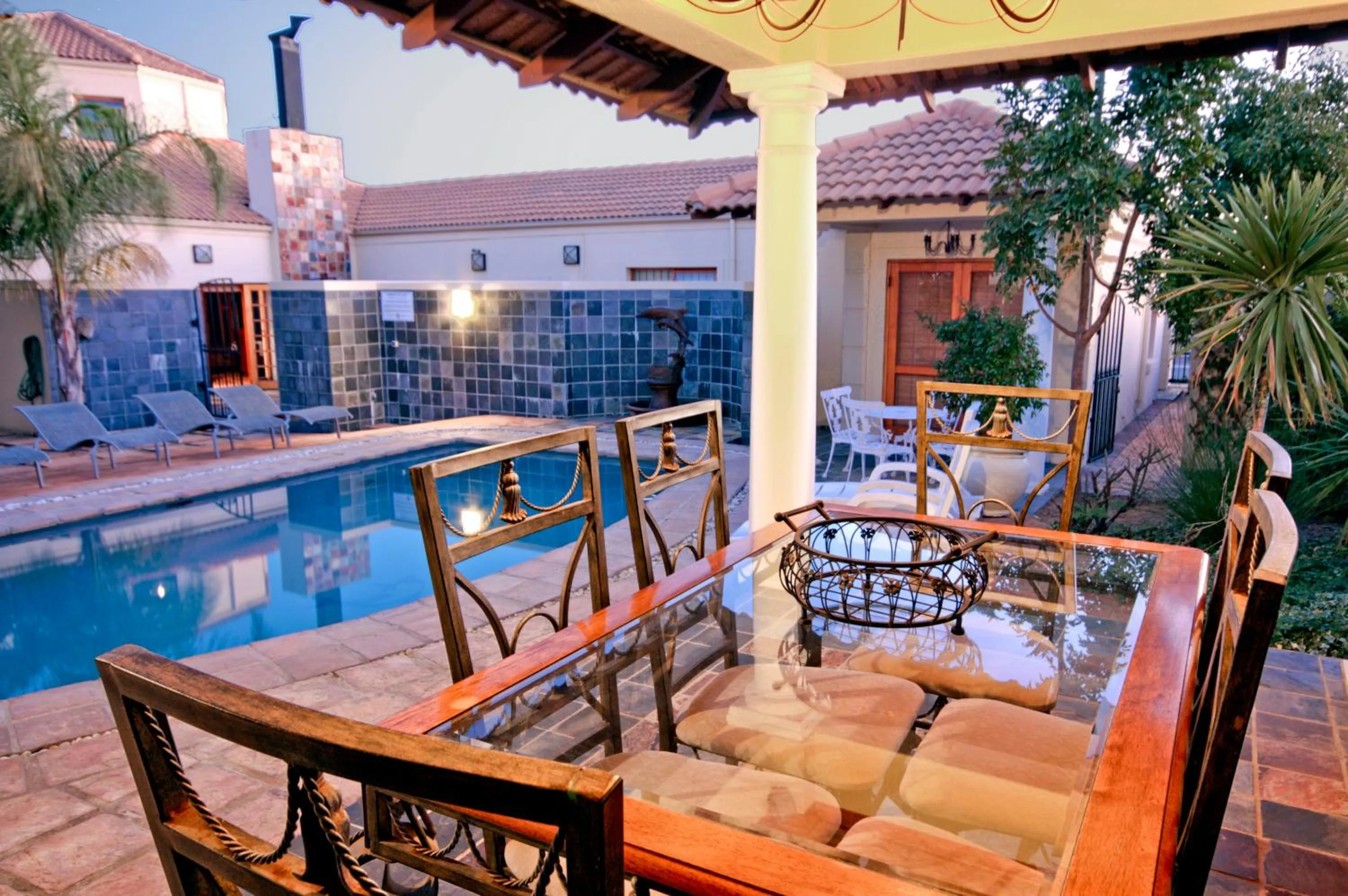 Patio in A Smart Stay Apartments