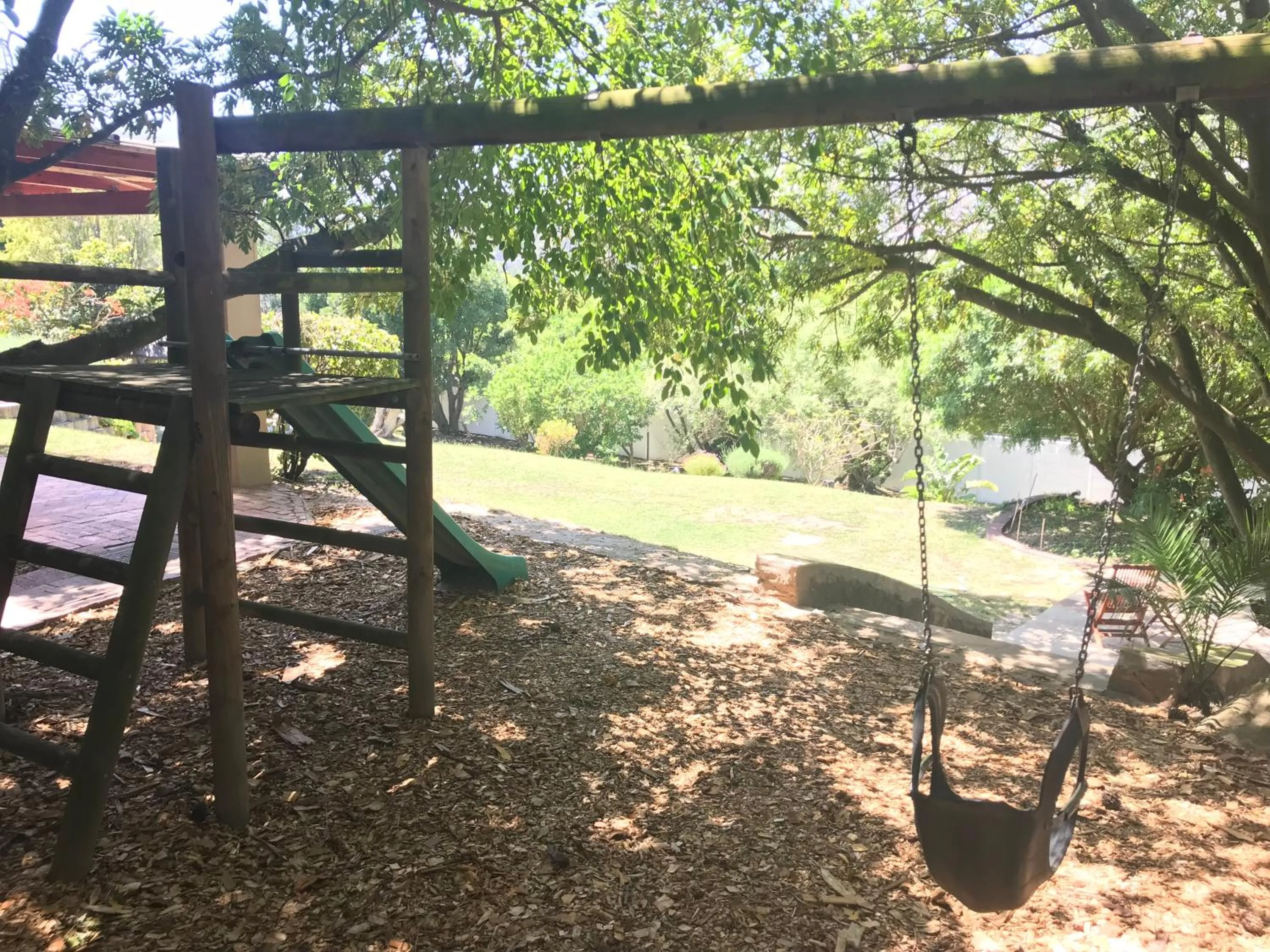 Children play ground in The Salt House Guest House in Hout Bay