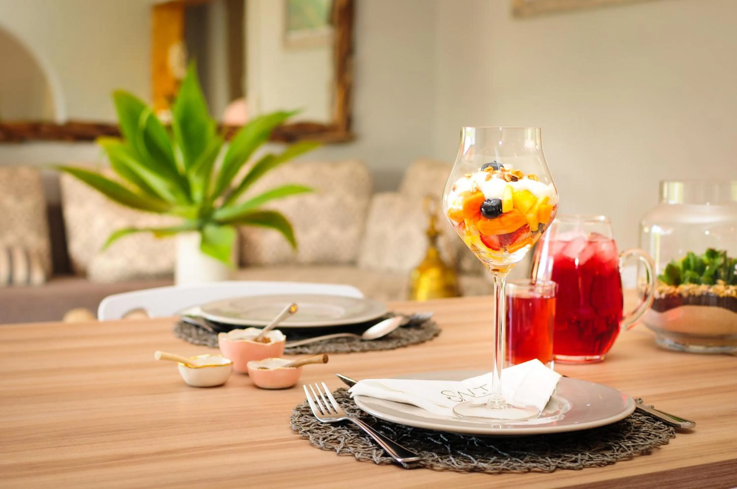 Buffet breakfast in The Salt House Guest House in Hout Bay