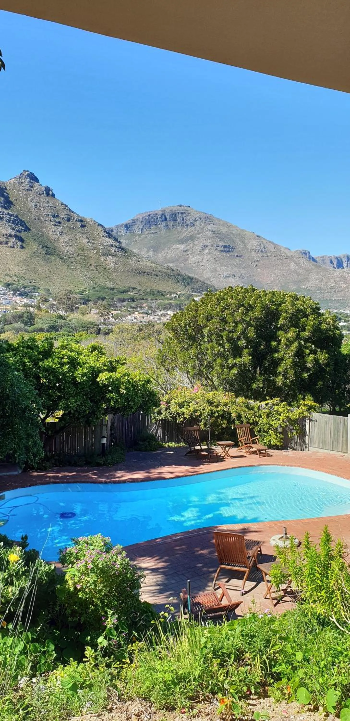 Swimming pool in The Salt House Guest House in Hout Bay
