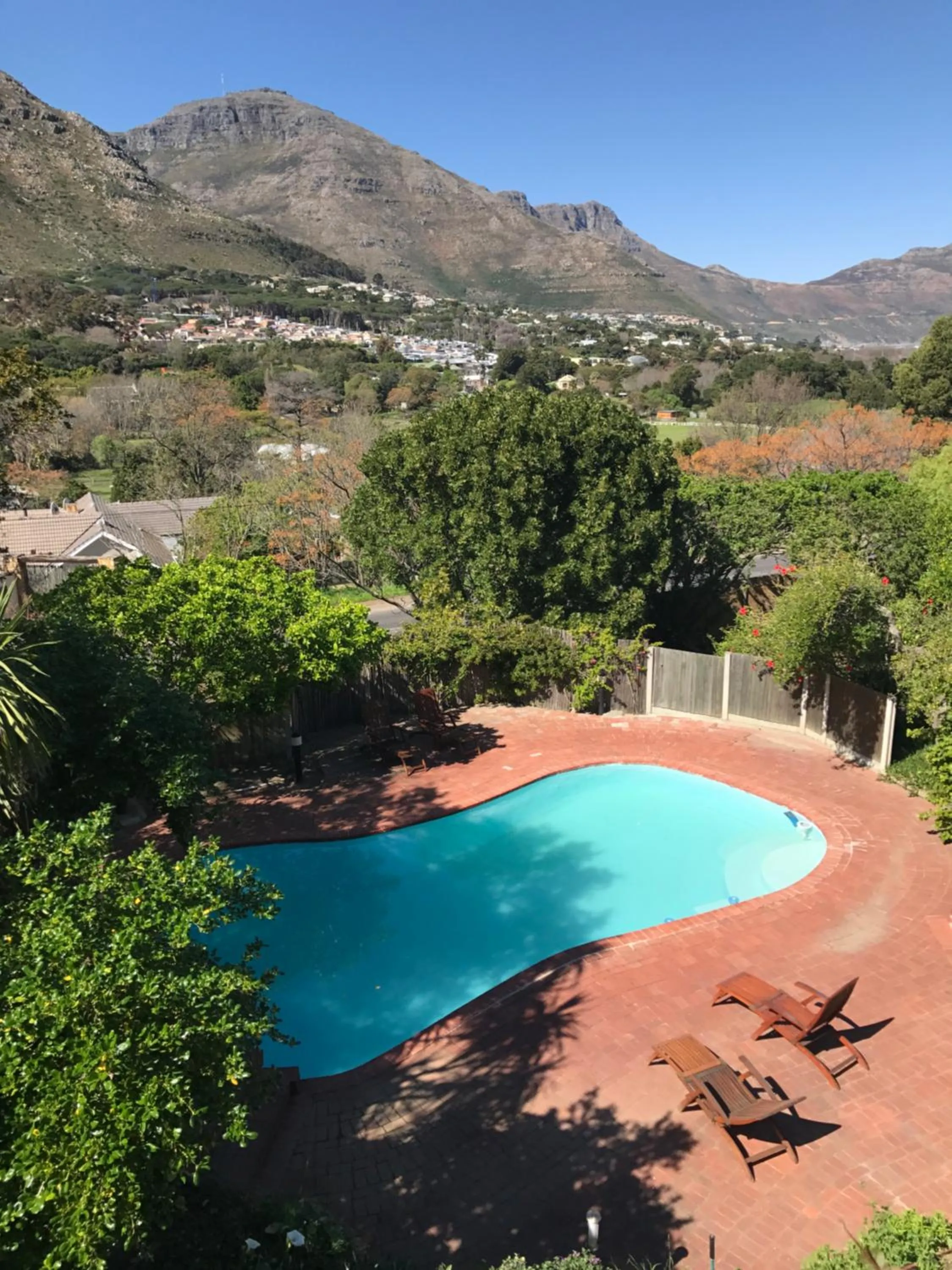 Mountain view in The Salt House Guest House in Hout Bay