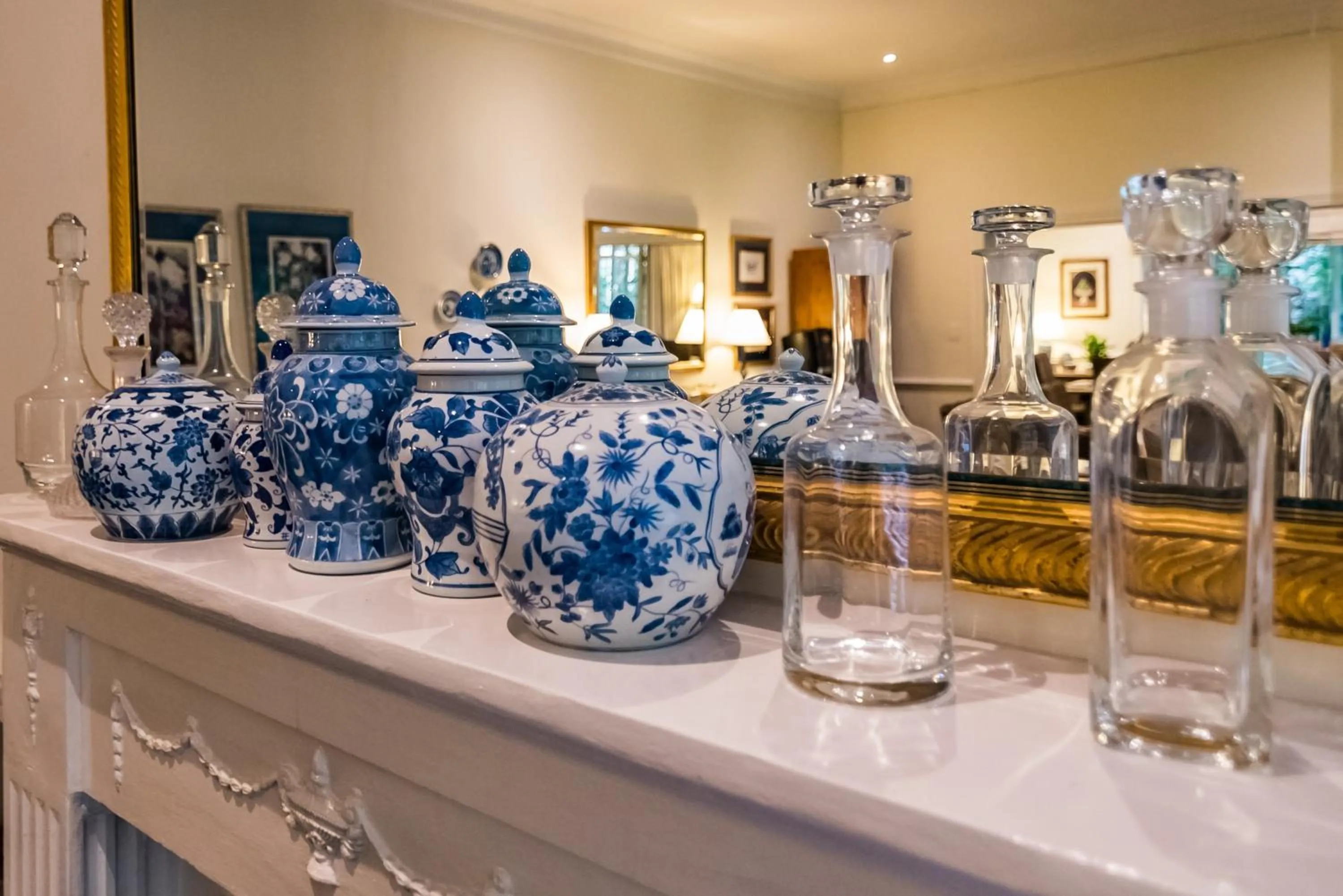 Decorative detail in Melrose Place Boutique Hotel