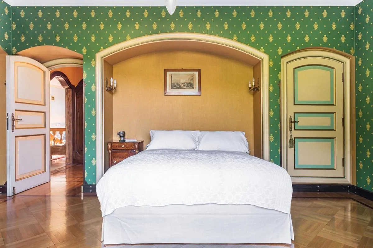 Bedroom, Bed in Ronco Dell'Abate - Lake Como Relais B&B