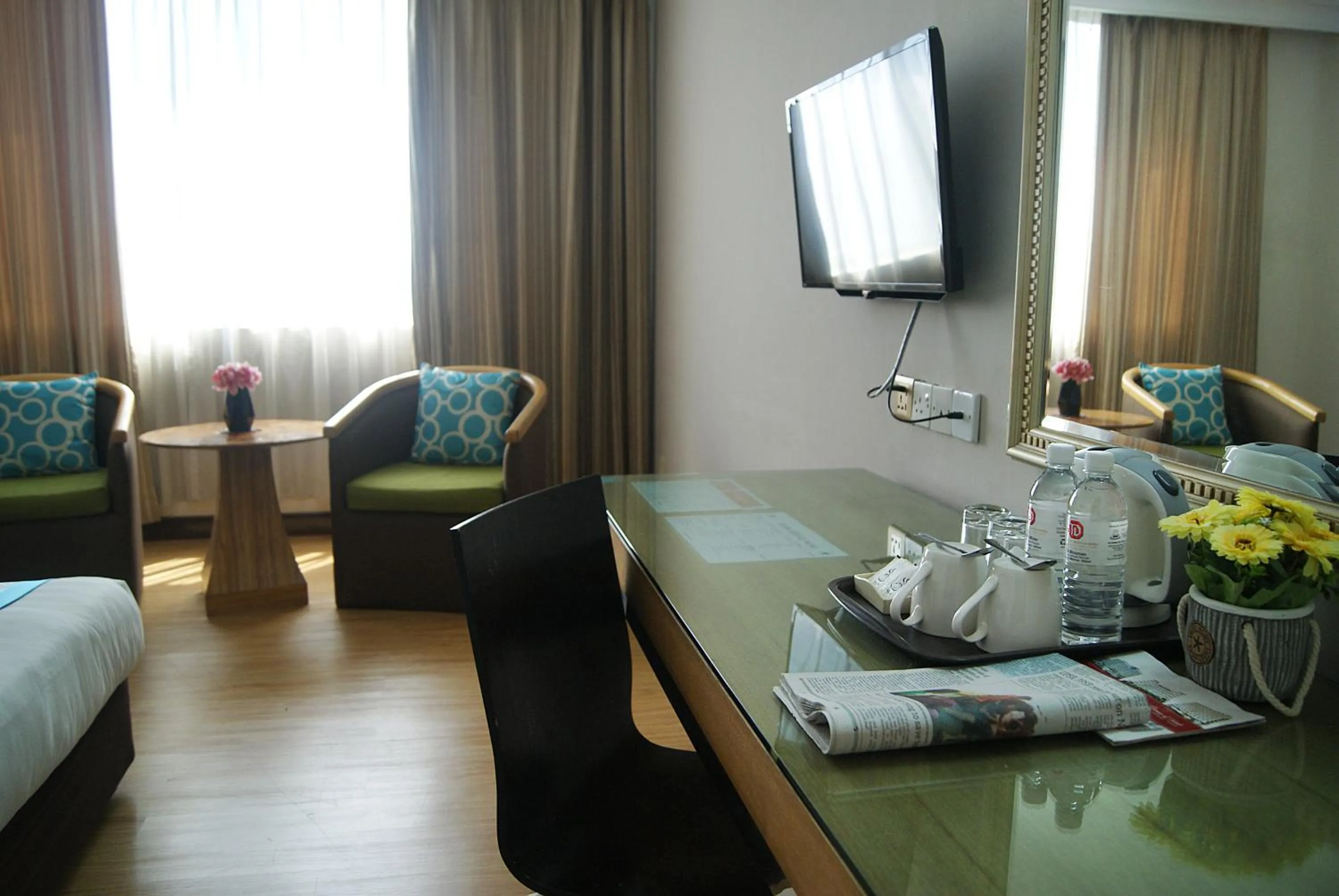 Bed in Tang Dynasty Hotel