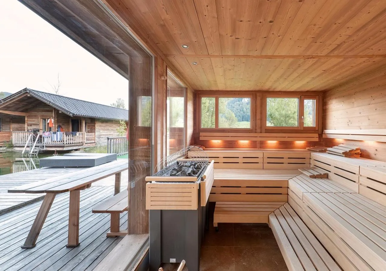 Sauna in Golf- und Sporthotel Moarhof