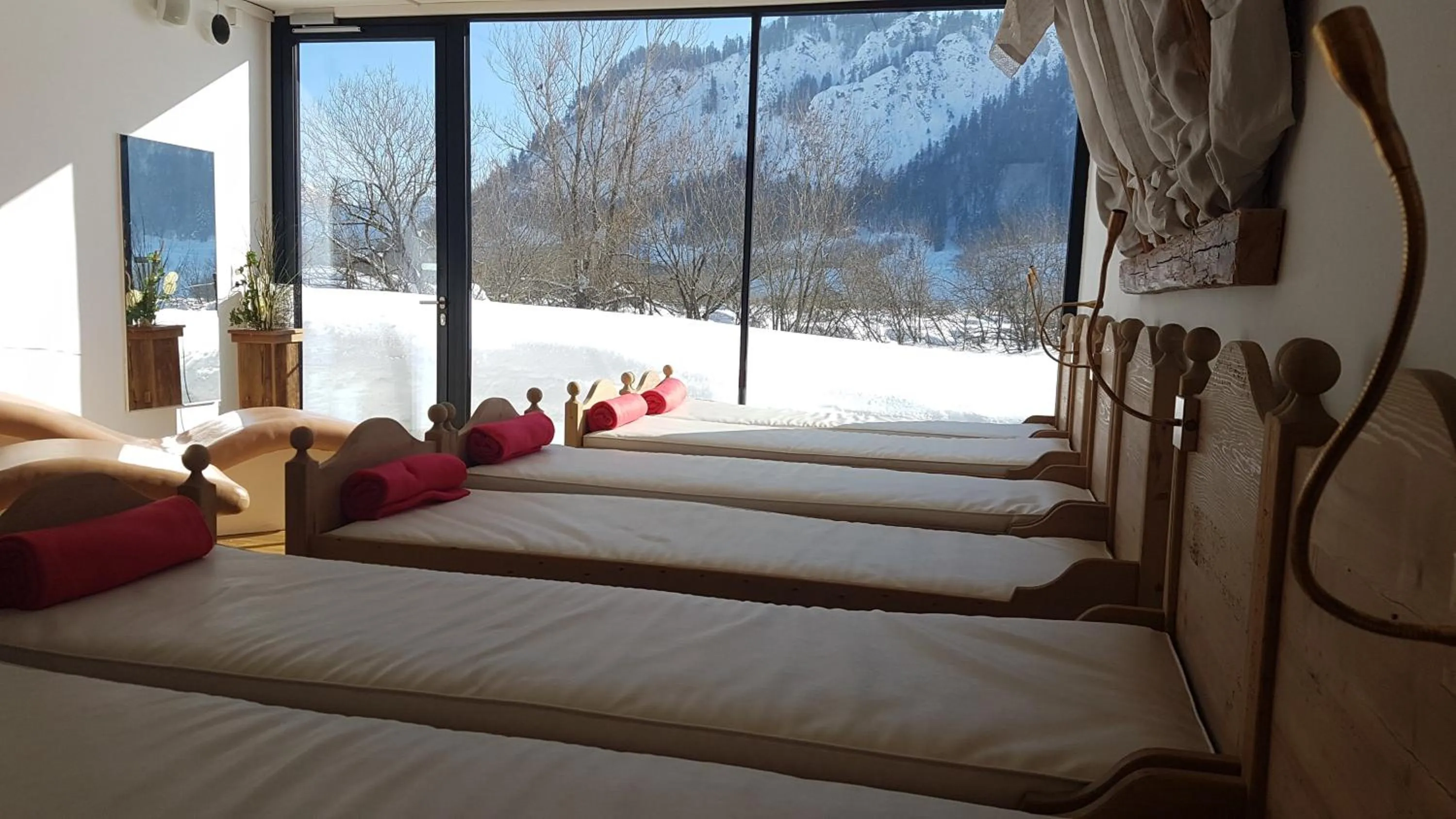 Sauna, Bed in Golf- und Sporthotel Moarhof
