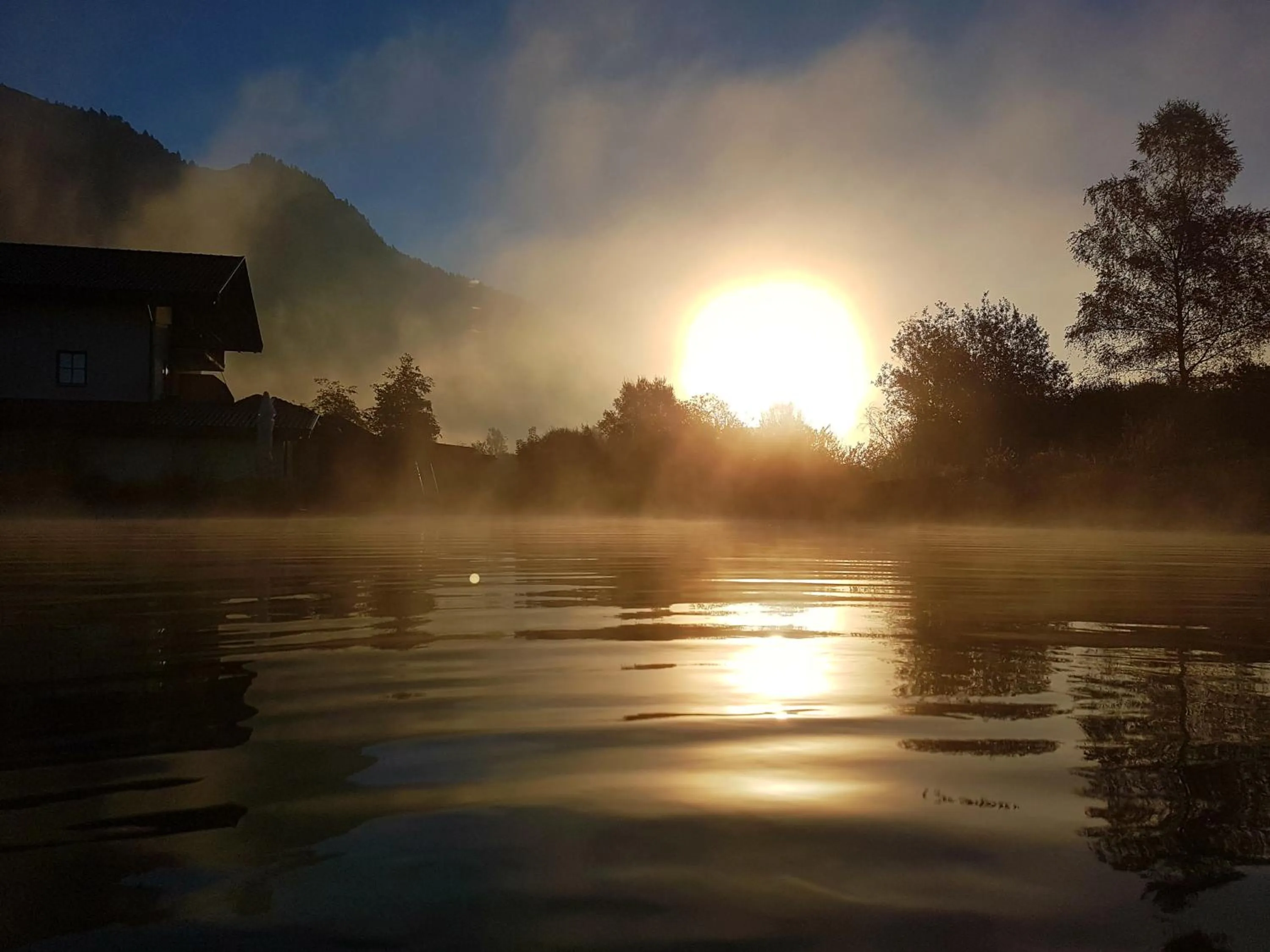 Swimming pool in Golf- und Sporthotel Moarhof