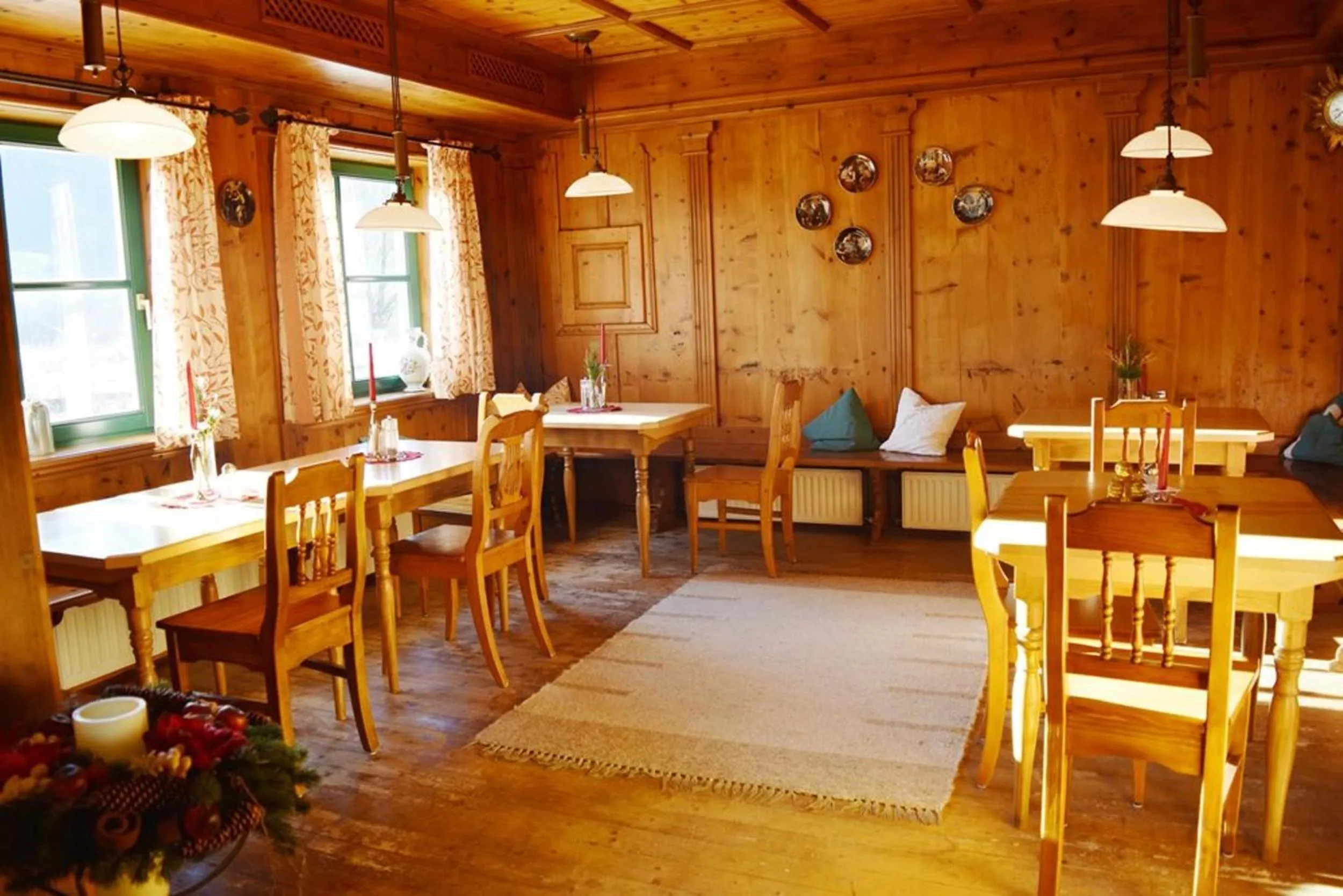 Dining area in Golf- und Sporthotel Moarhof