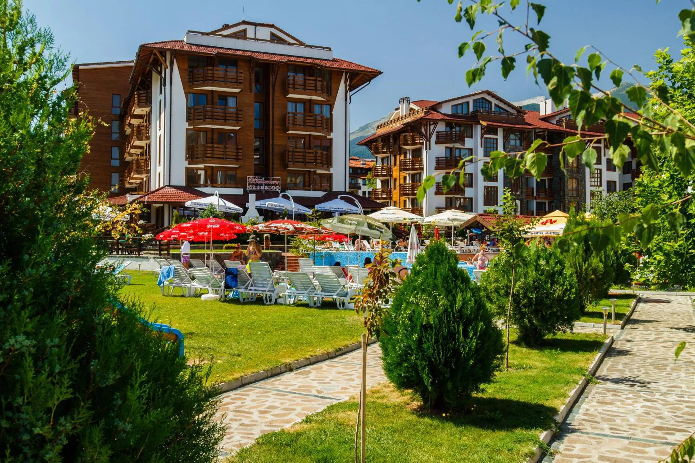 Garden in Belvedere Holiday Club