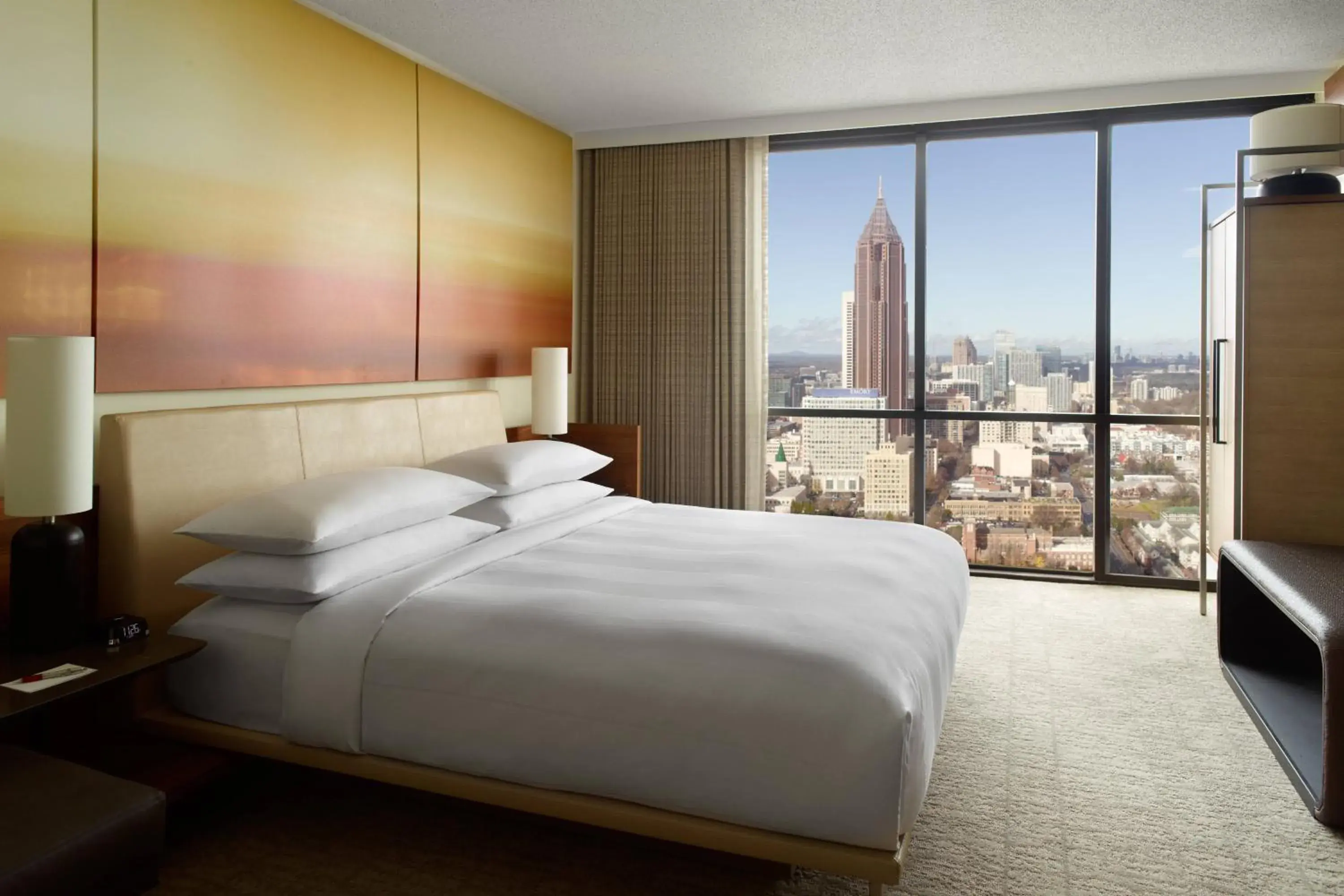 King Room with City View in Atlanta Marriott Marquis King Room with City View in Atlanta Marriott Marquis
