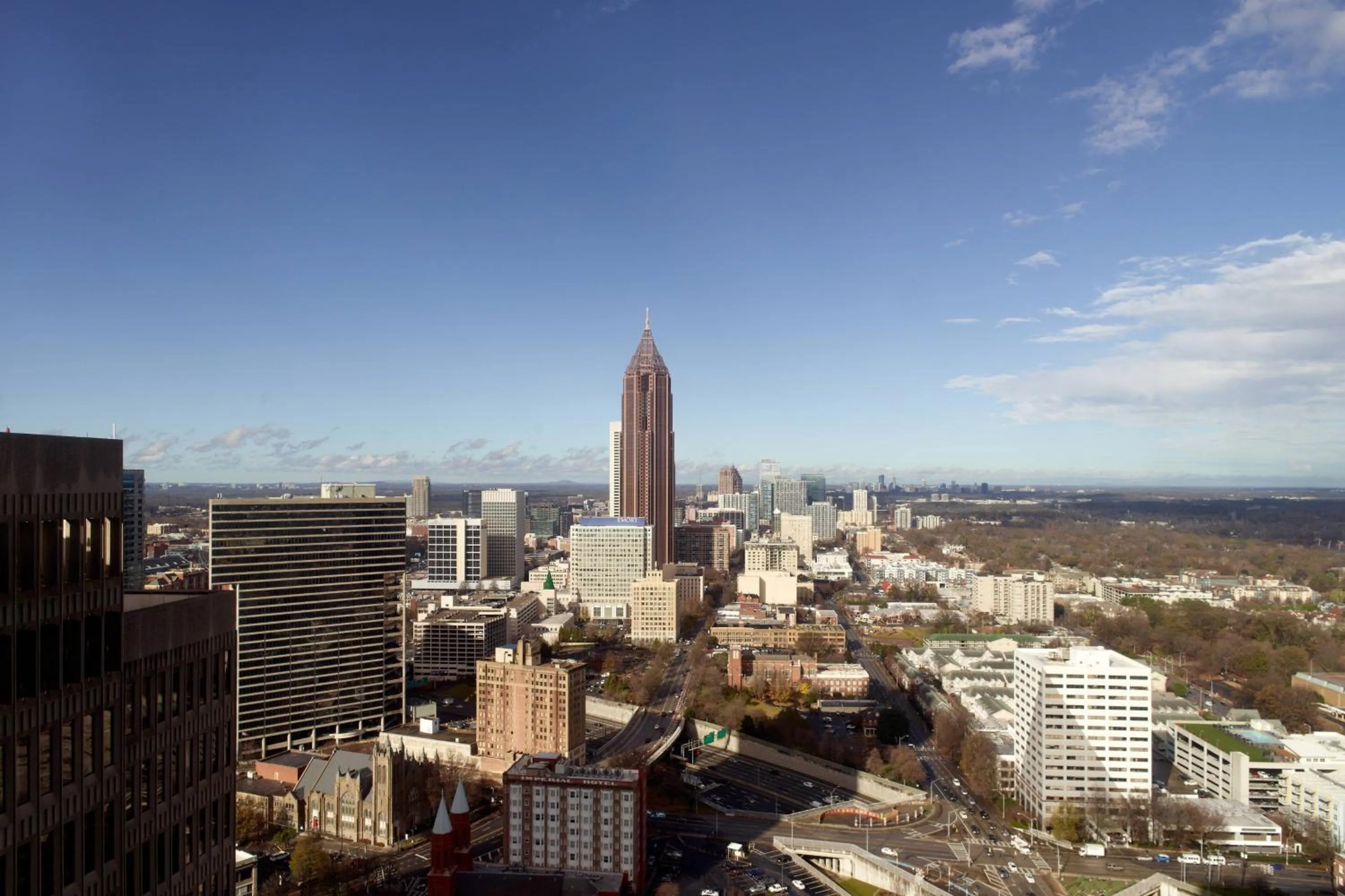 Bedroom in Atlanta Marriott Marquis