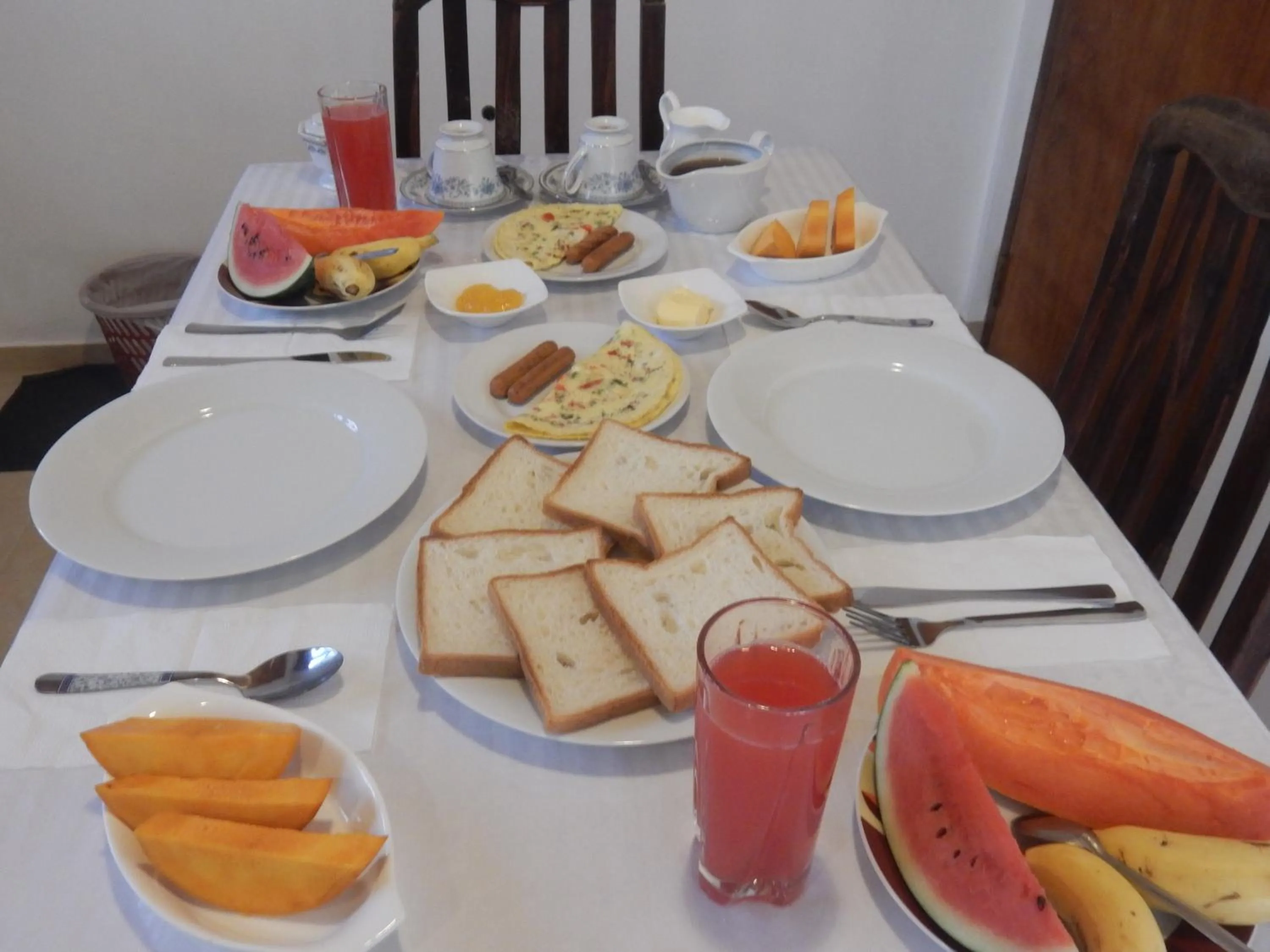 English/Irish breakfast in Sisanda Residence