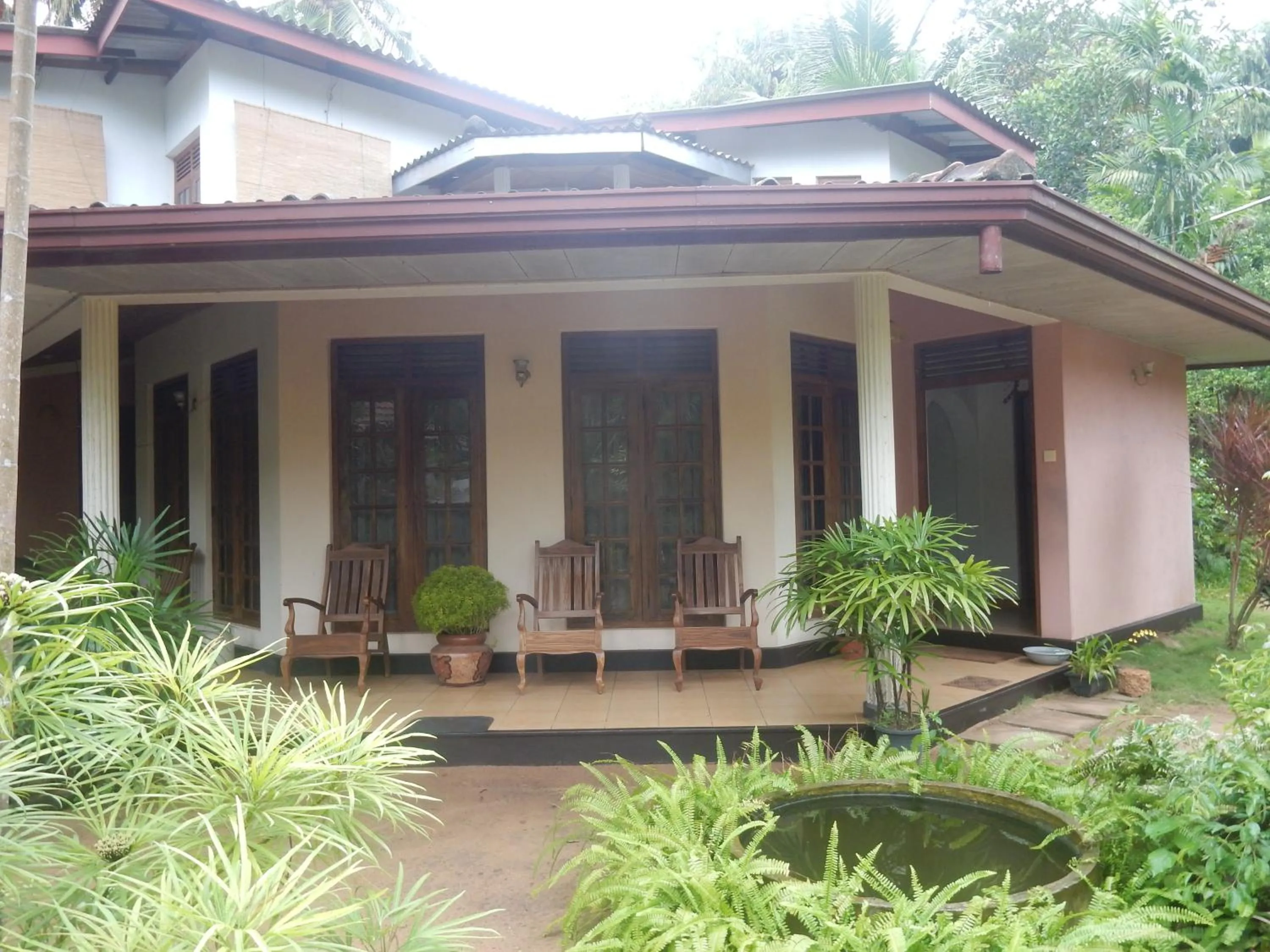 Garden view in Sisanda Residence