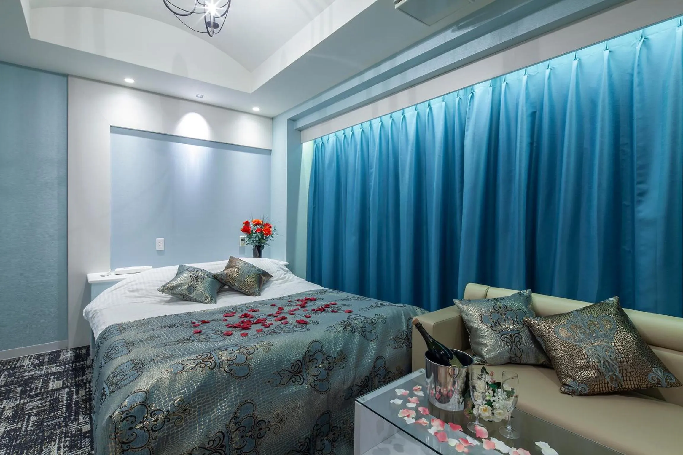 Photo of the whole room, Bed in Restay Hiroshima (Adult Only)