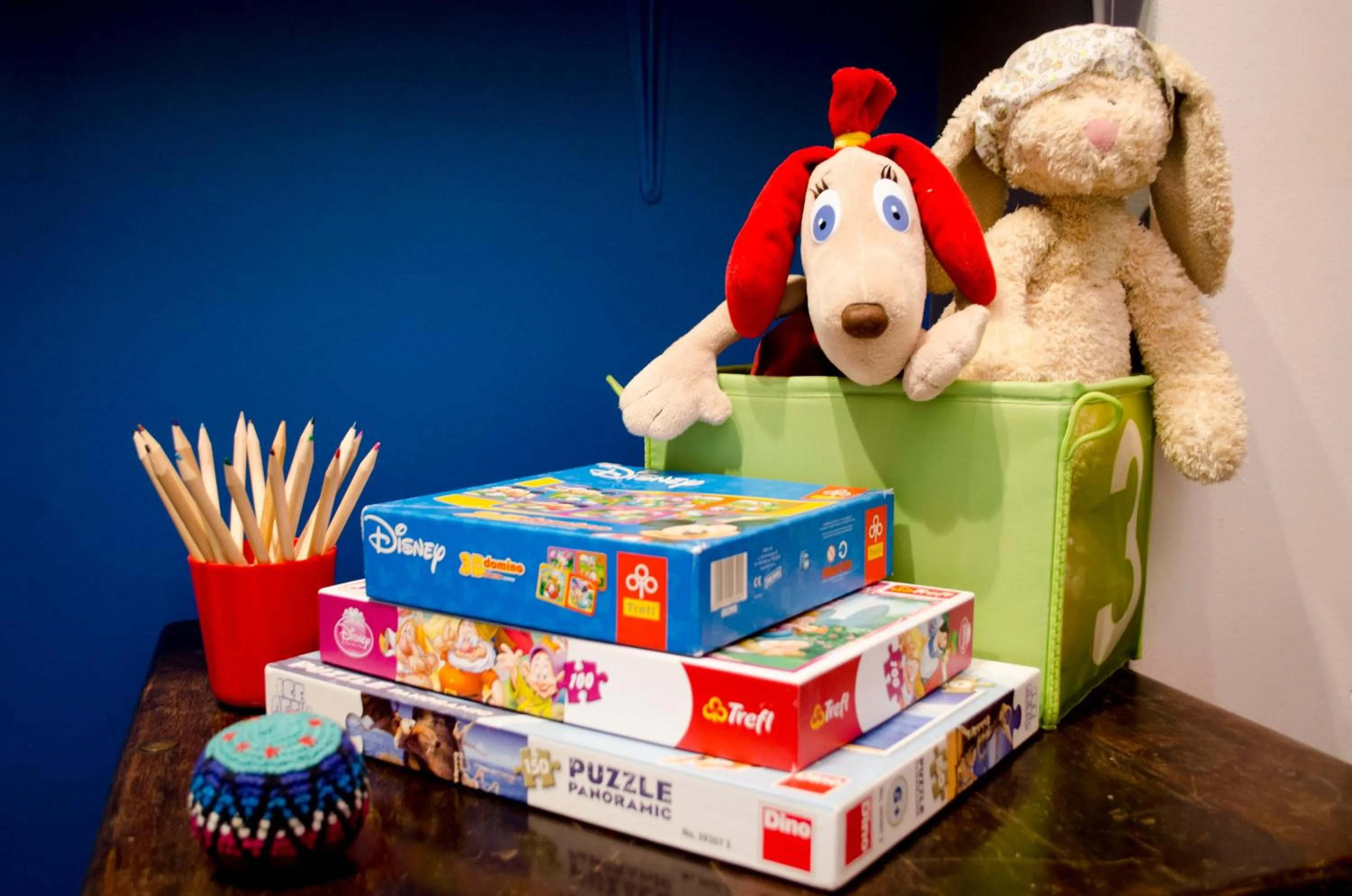 Lobby or reception in Red Nose Hostel with Self-Check In