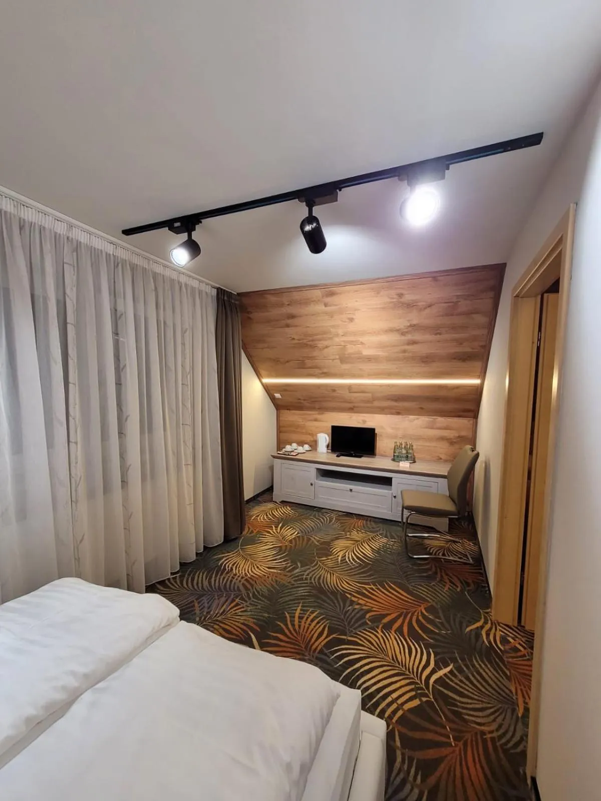 Bed in Ambiente Hotel garni