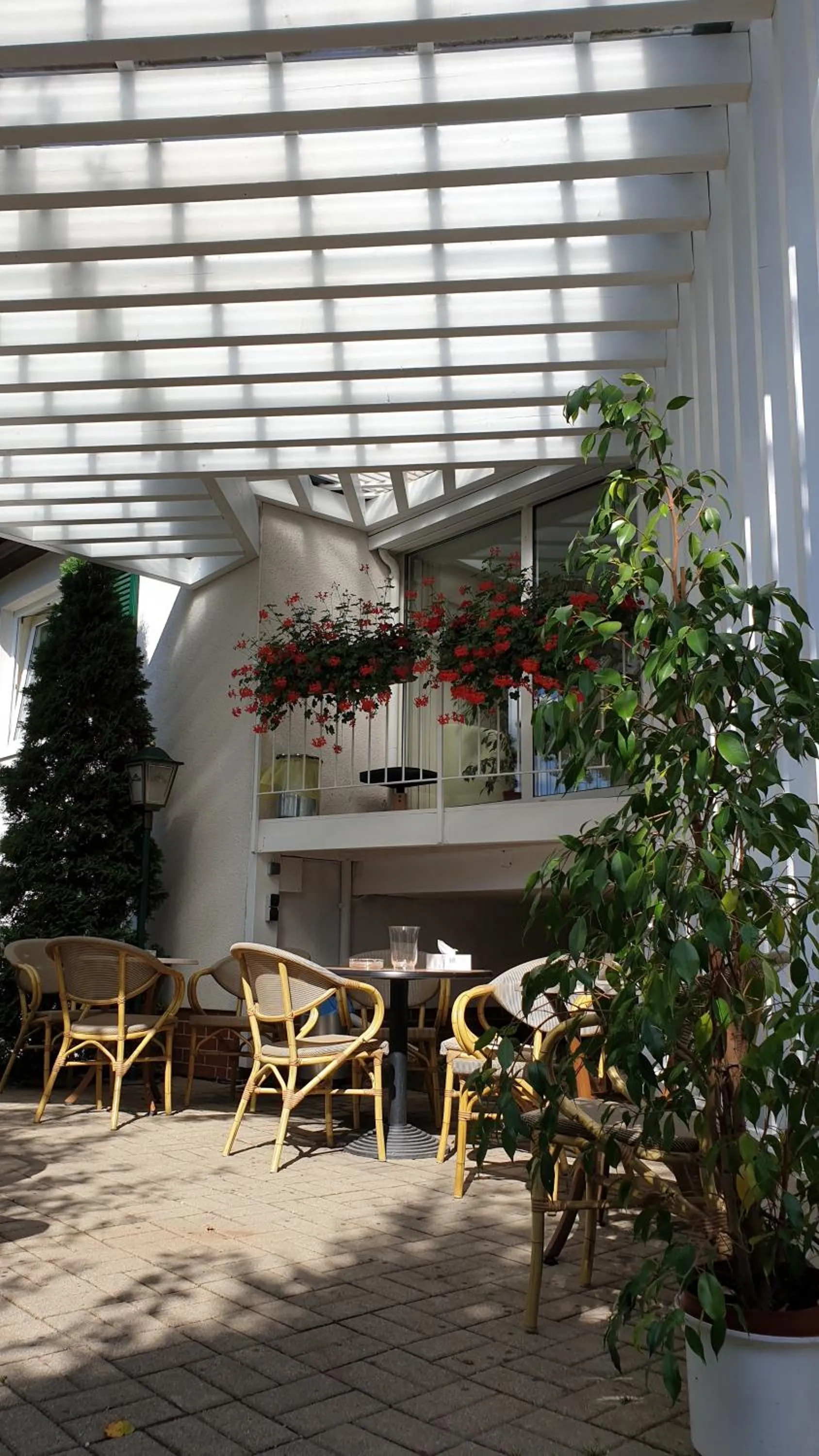 Balcony/Terrace in Ambiente Hotel garni