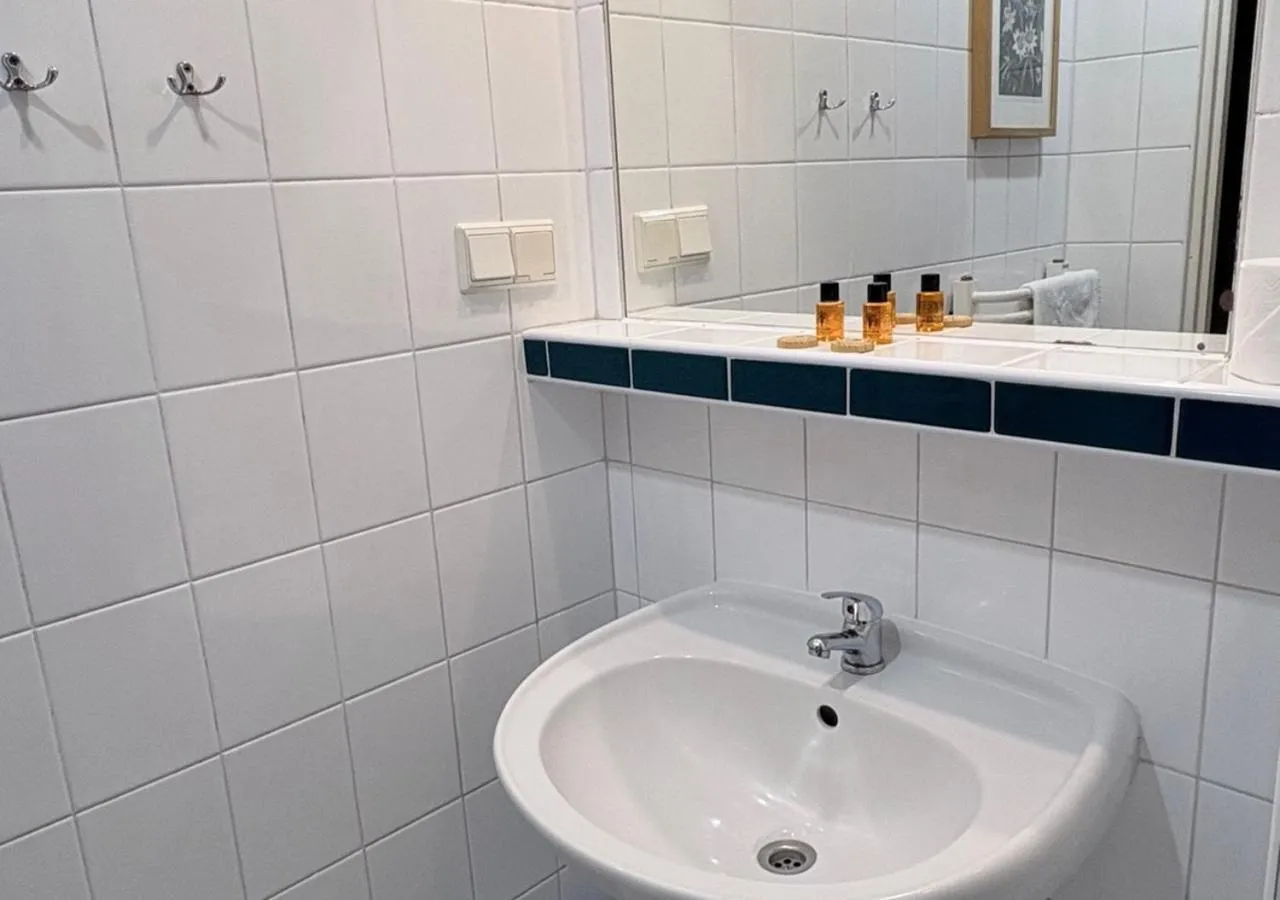 Toilet in Hotel Flora