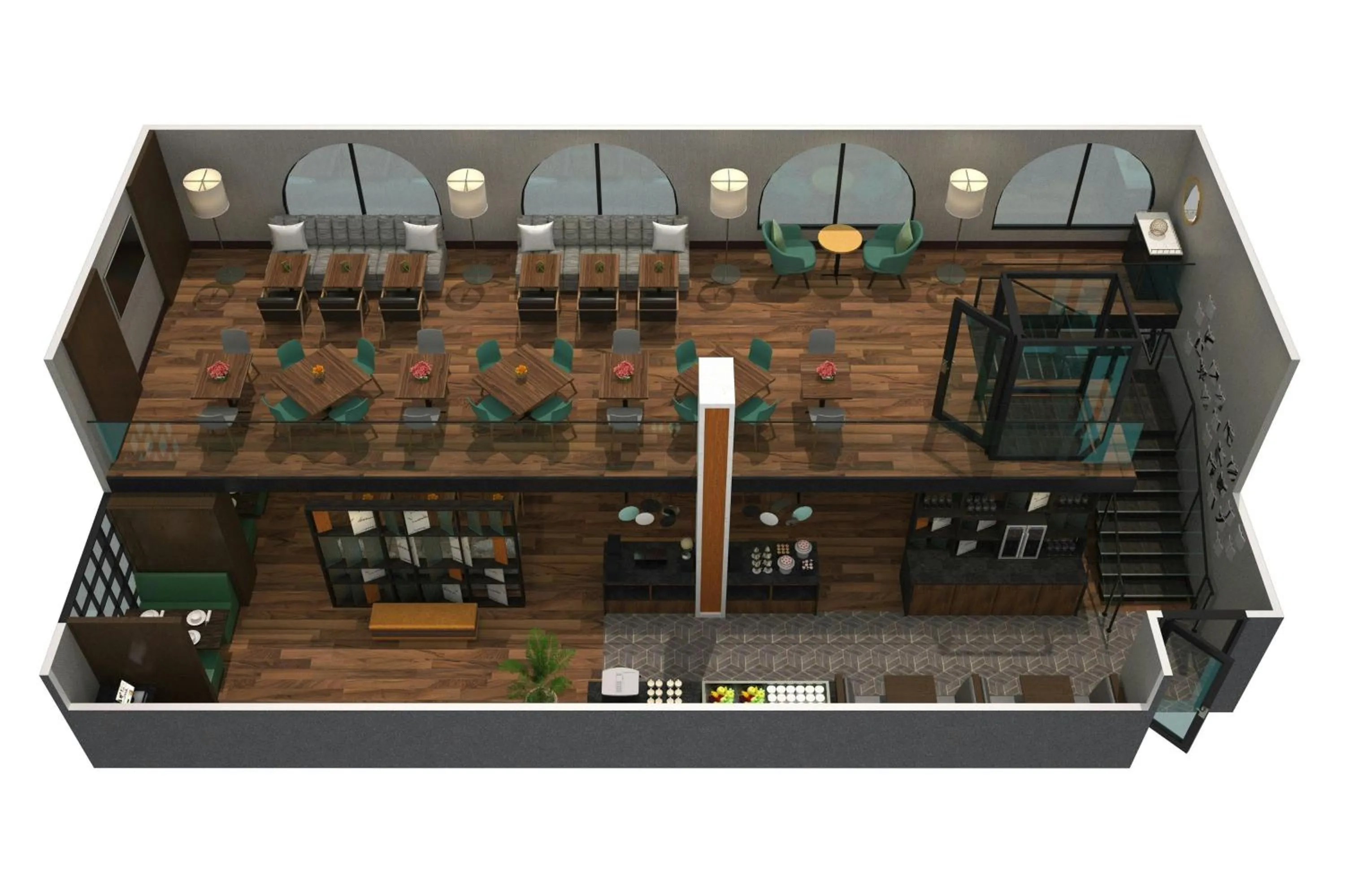 Lounge or bar in Boston Marriott Long Wharf