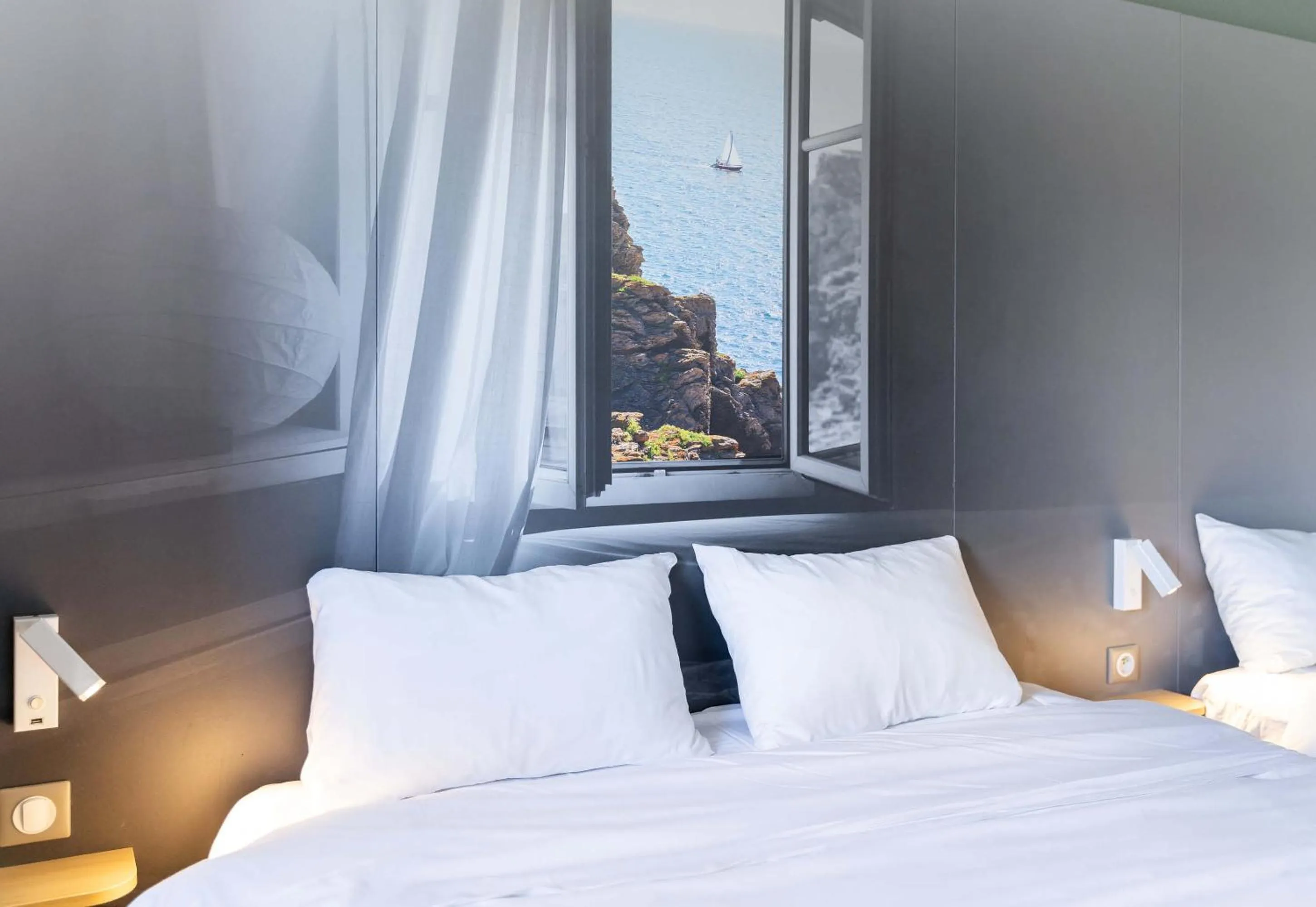 Bedroom, Bed in B&B HOTEL Lorient Caudan