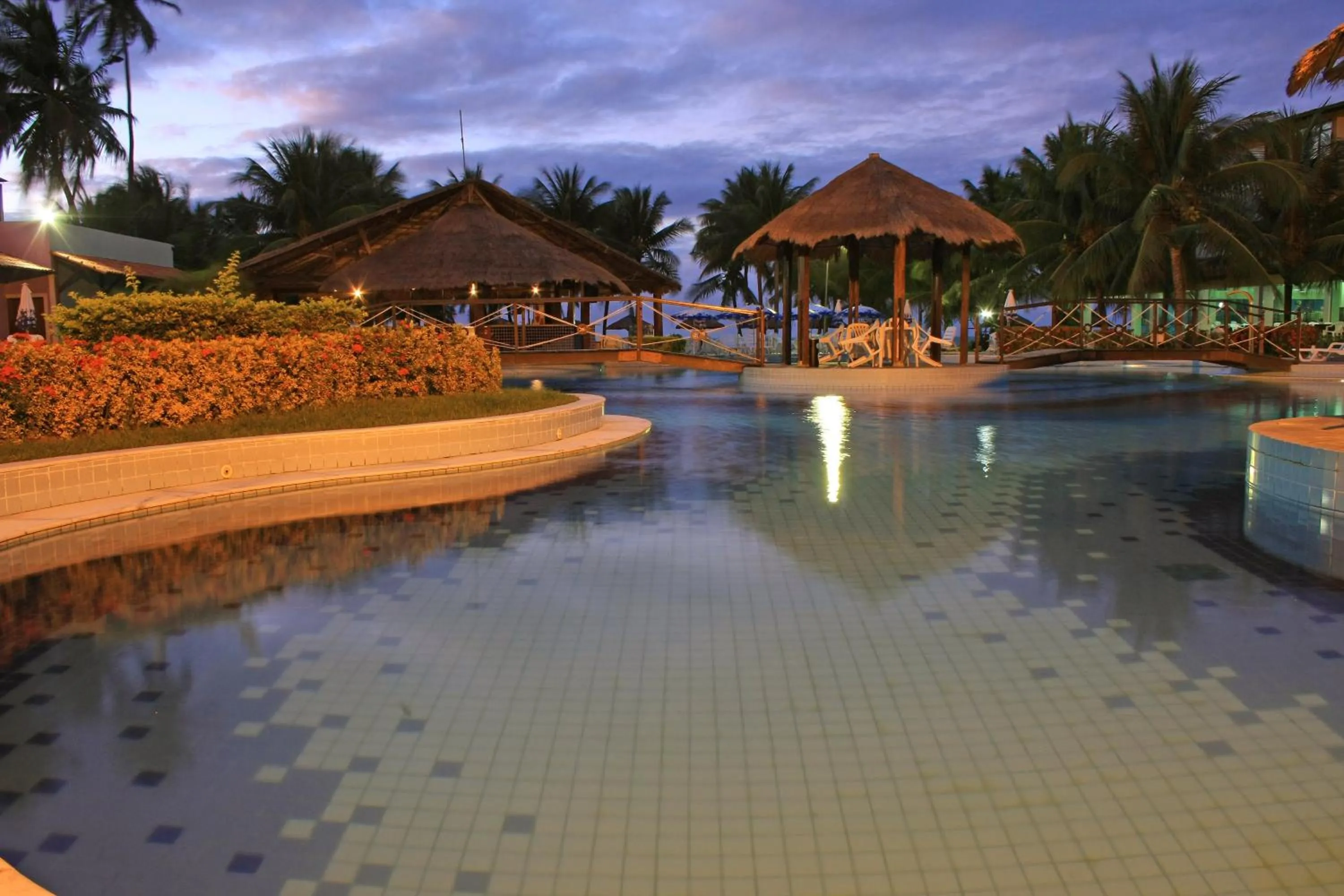 Swimming pool in Praia Dourada Resort Maragogi