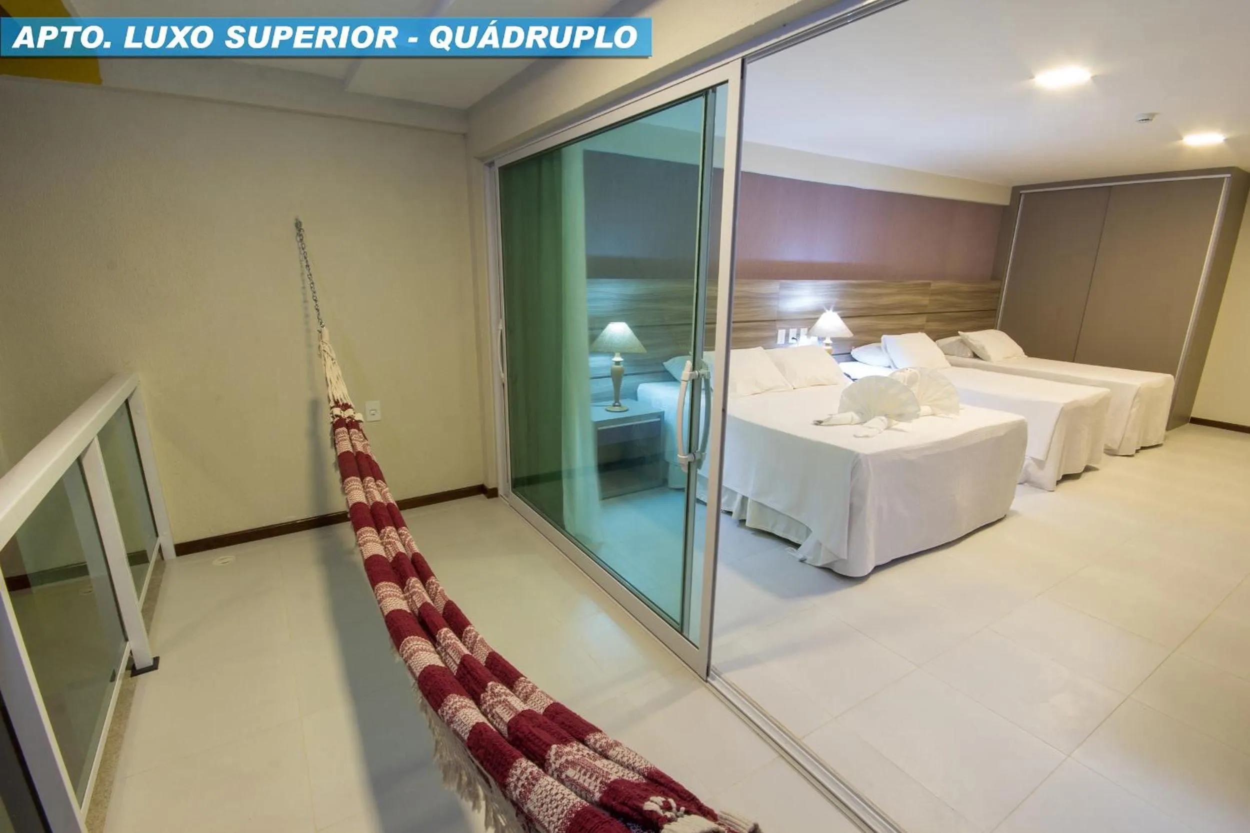 Text overlay, Bed in Praia Dourada Resort Maragogi