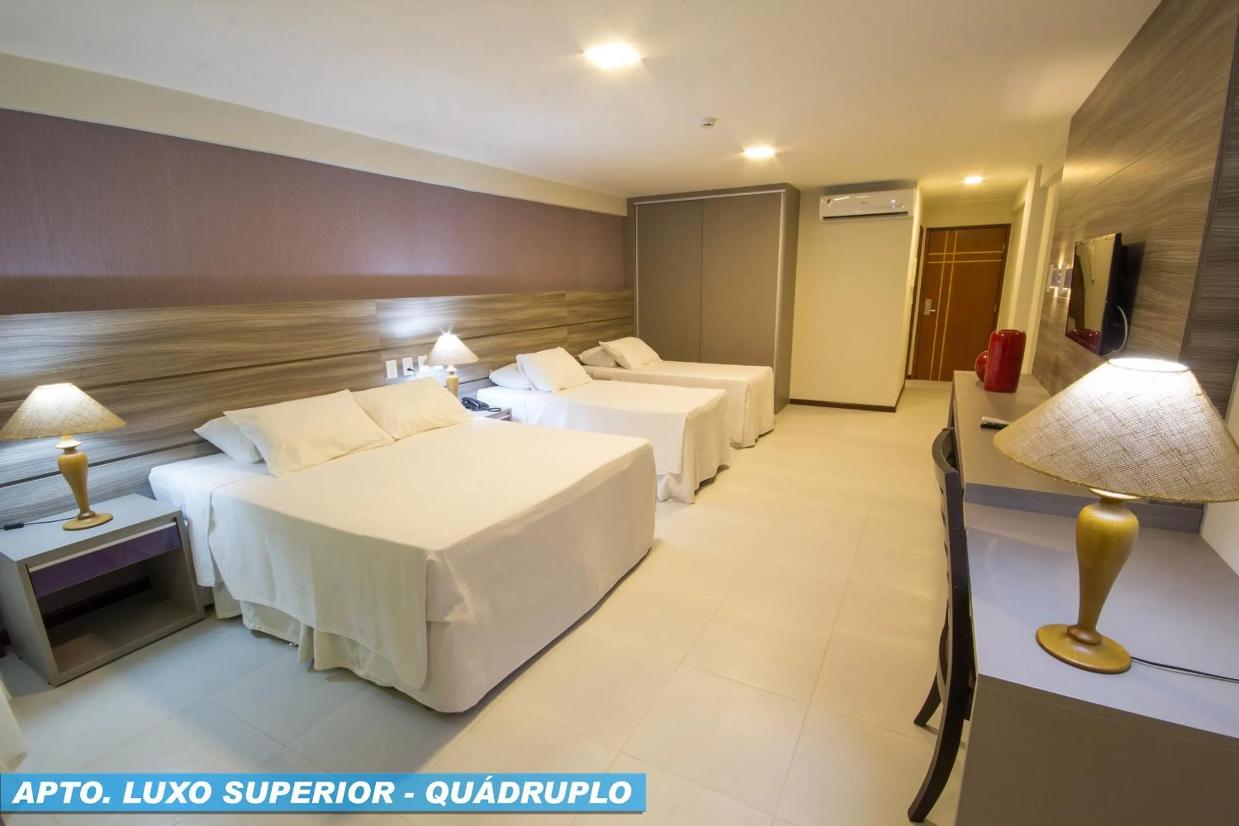 Photo of the whole room, Bed in Praia Dourada Resort Maragogi